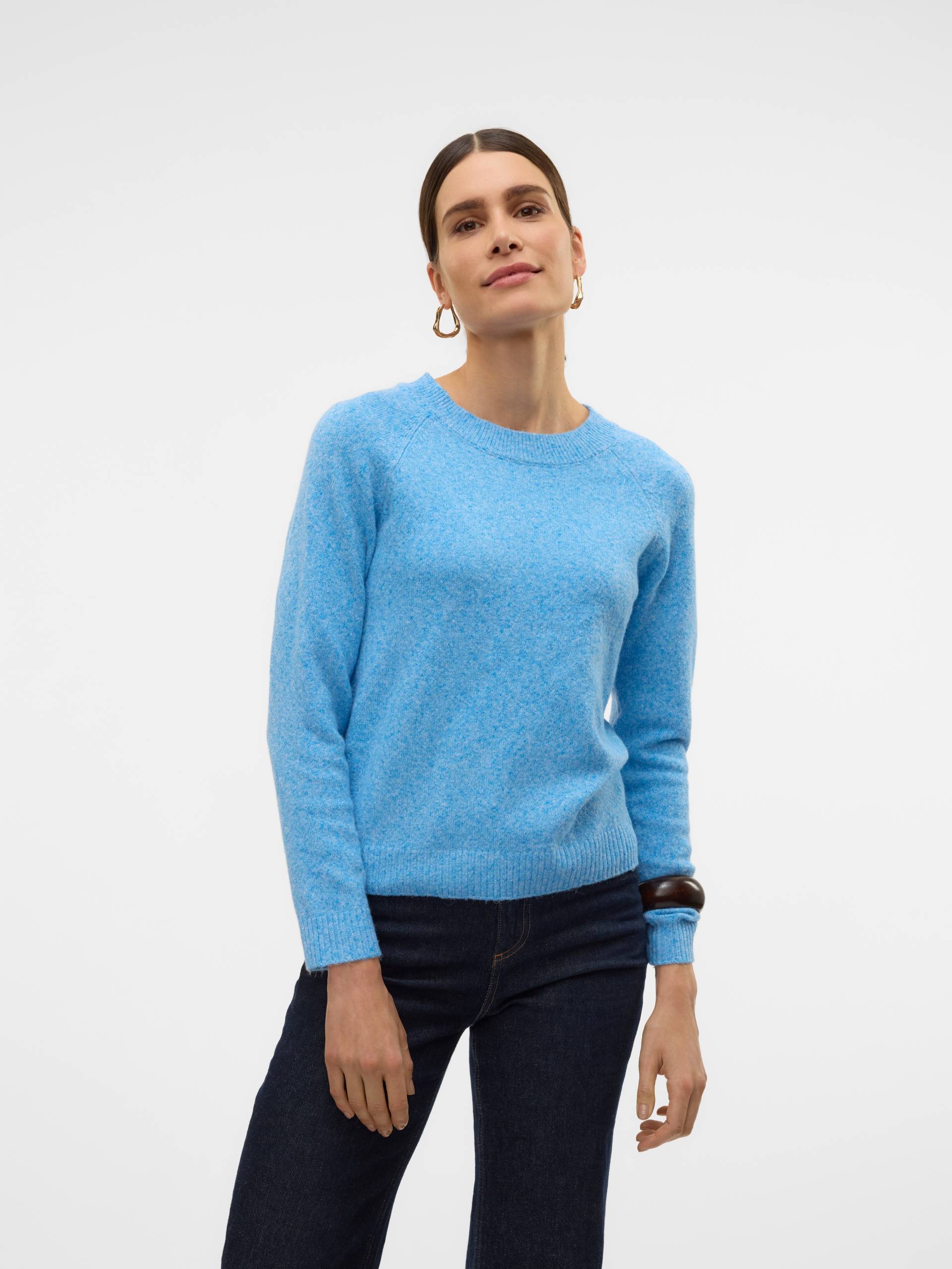 Vero Moda Rundhalspullover »VMDOFFY LS O-NECK BLOUSE GA NOOS« Vero Moda Rundhalspullover »VMDOFFY LS O-NECK BLOUSE GA NOOS« von Vero Moda