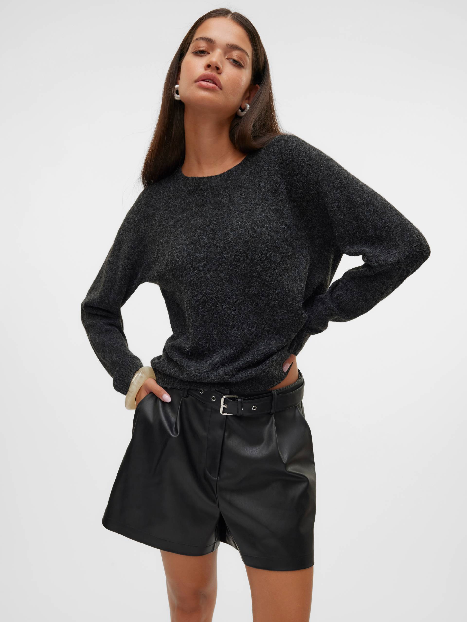 Vero Moda Rundhalspullover »VMDOFFYSHINE LS O-NECK BLOUSE REP NOOS« Vero Moda Rundhalspullover »VMDOFFYSHINE LS O-NECK BLOUSE REP NOOS« von Vero Moda