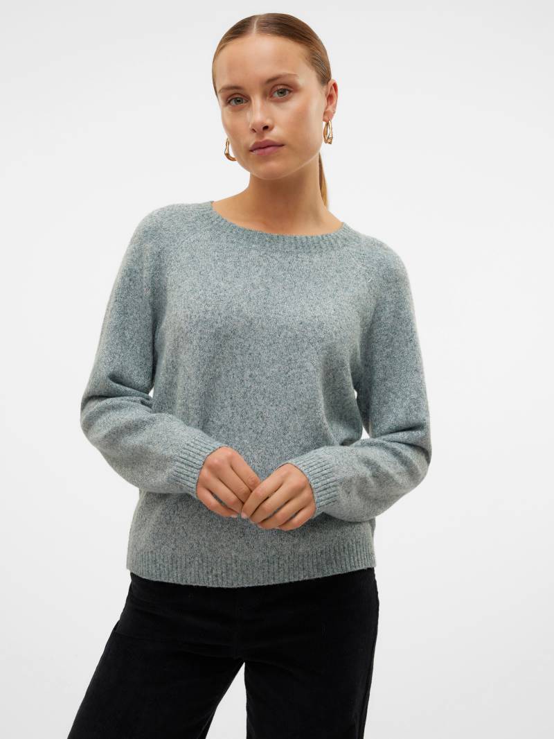 Vero Moda Rundhalspullover »VMDOFFYSHINE LS O-NECK BLOUSE REP NOOS« von Vero Moda