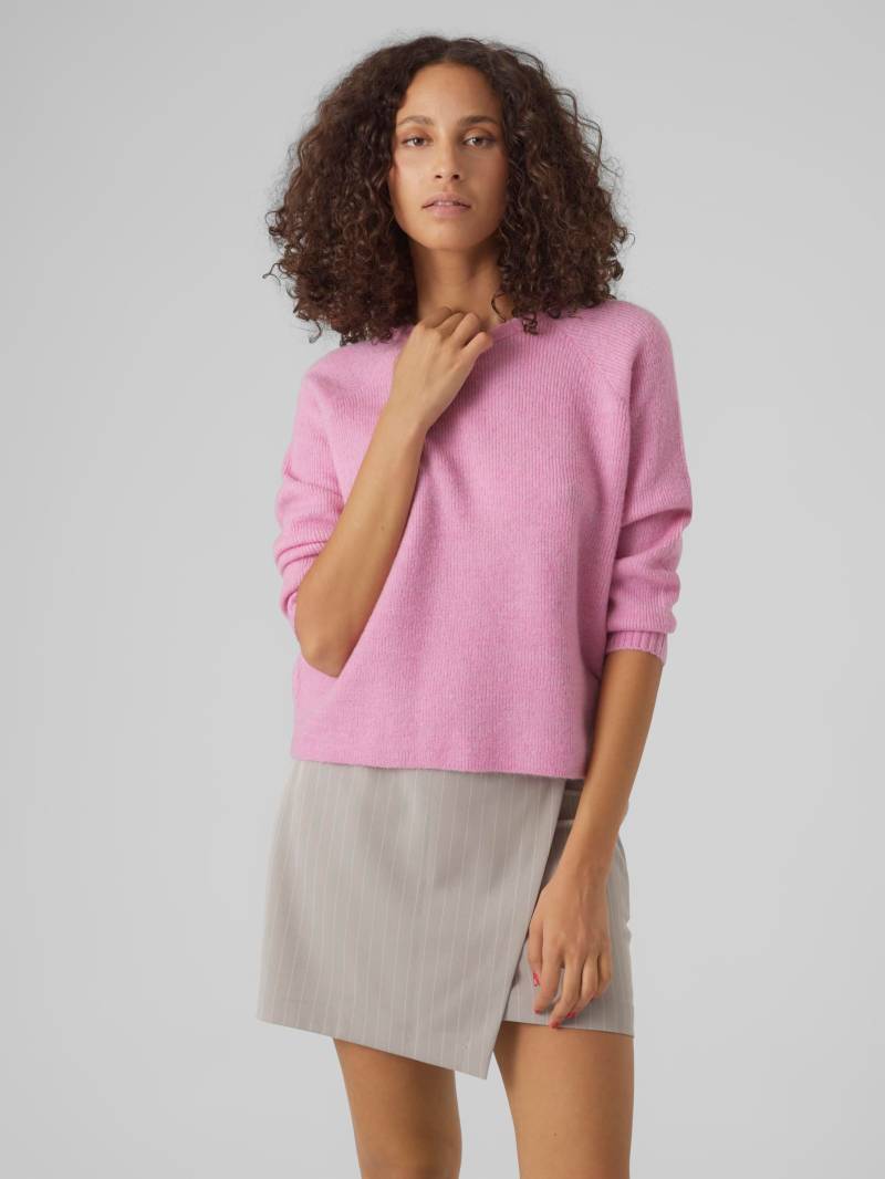 Vero Moda Rundhalspullover »VMELLYLEFILE 3/4 SLEEVE O-NECK PULLOVER« von Vero Moda