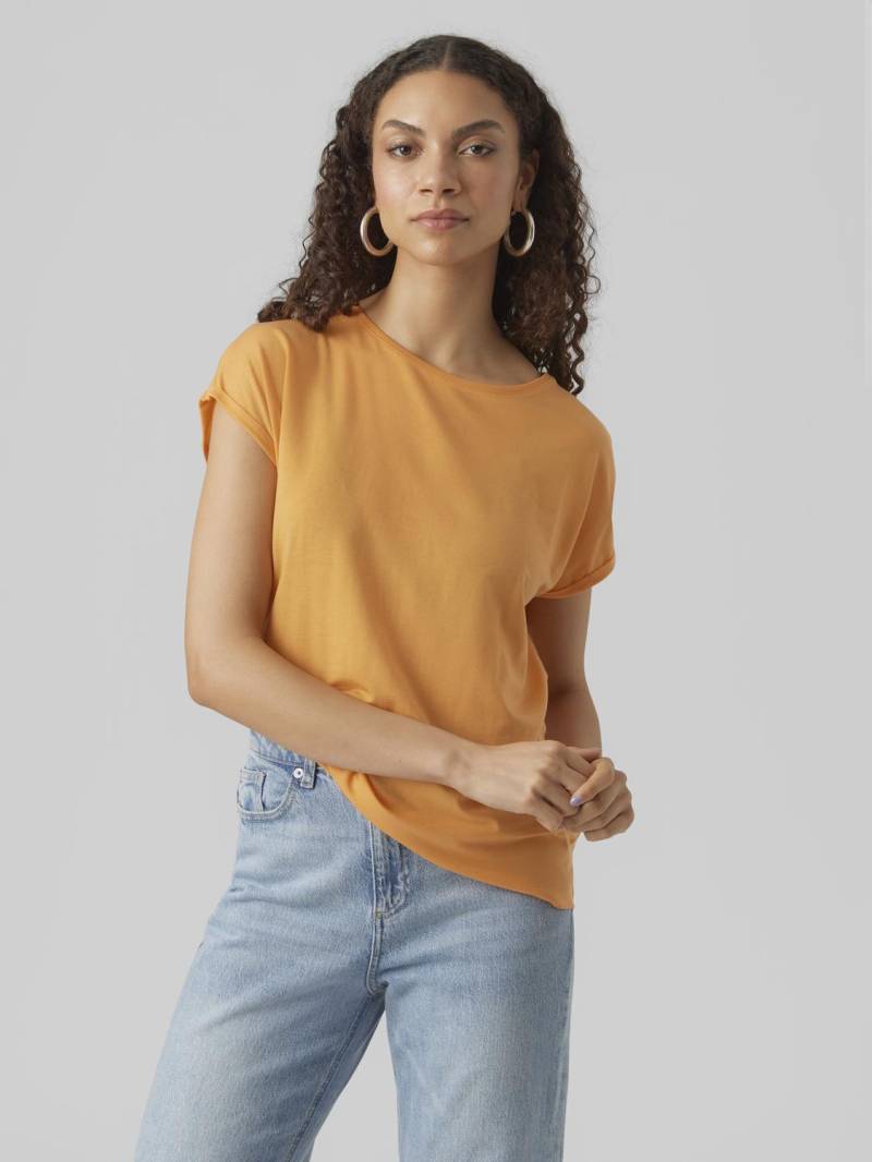 Vero Moda Rundhalsshirt »VMAVA PLAIN SS TOP GAJRS NOOS« von Vero Moda