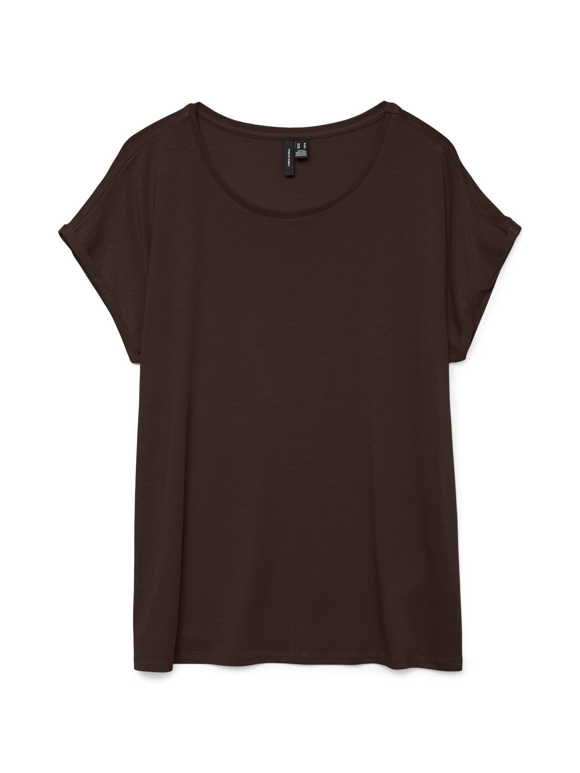 Vero Moda Rundhalsshirt »VMAVA PLAIN SS TOP GAJRS NOOS« von Vero Moda
