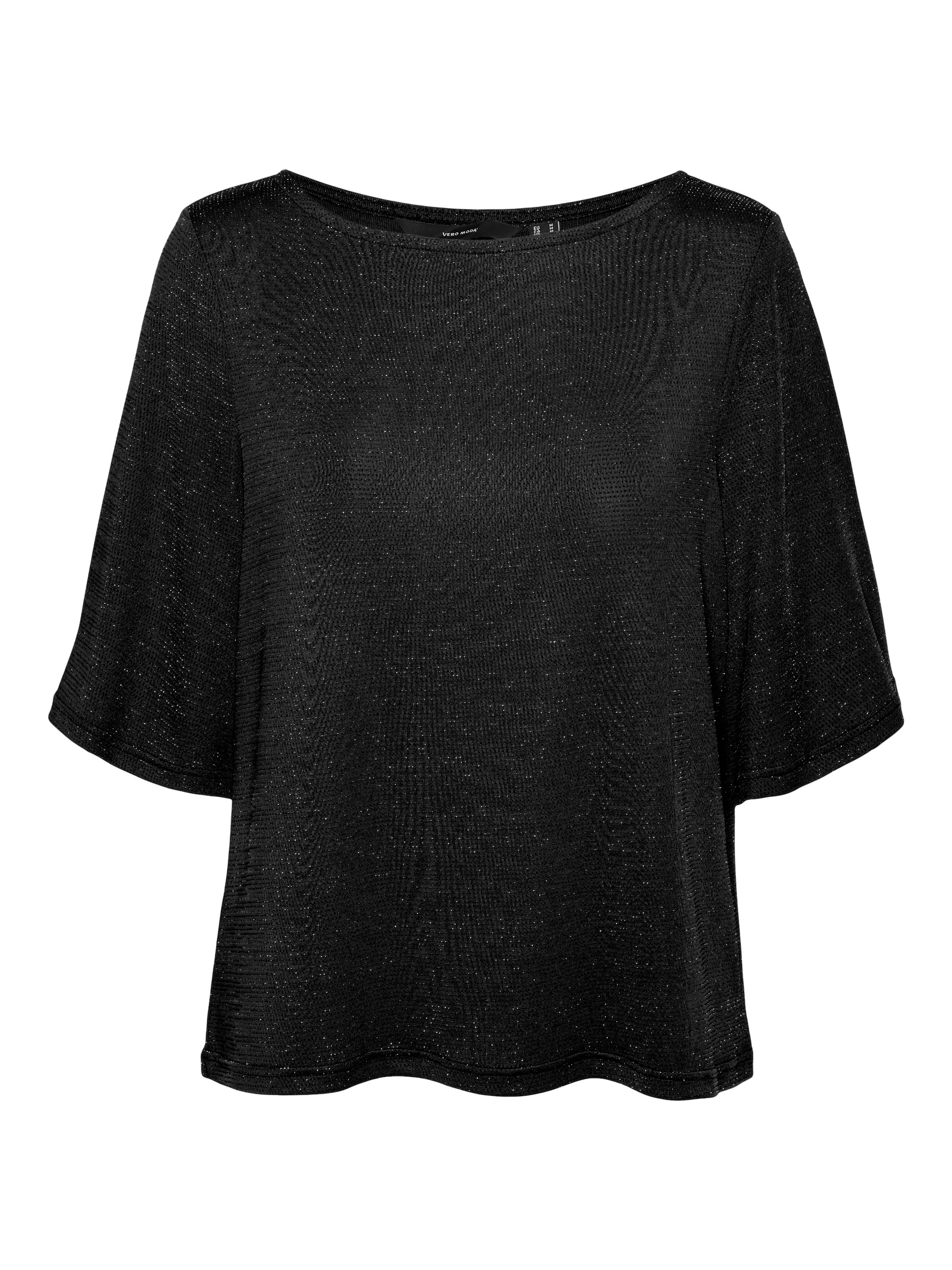 Vero Moda Rundhalsshirt »VMKANVA 2/4 GLITTER TOP JRS« von Vero Moda