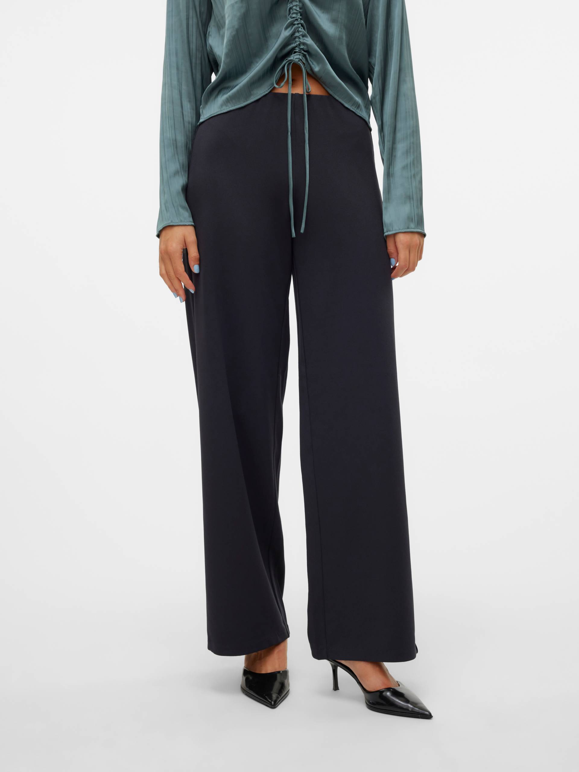 Vero Moda Schlupfhose »VMBERLIN ZAMIRA MW WIDE PANT NOOS« Vero Moda Schlupfhose »VMBERLIN ZAMIRA MW WIDE PANT NOOS« von Vero Moda