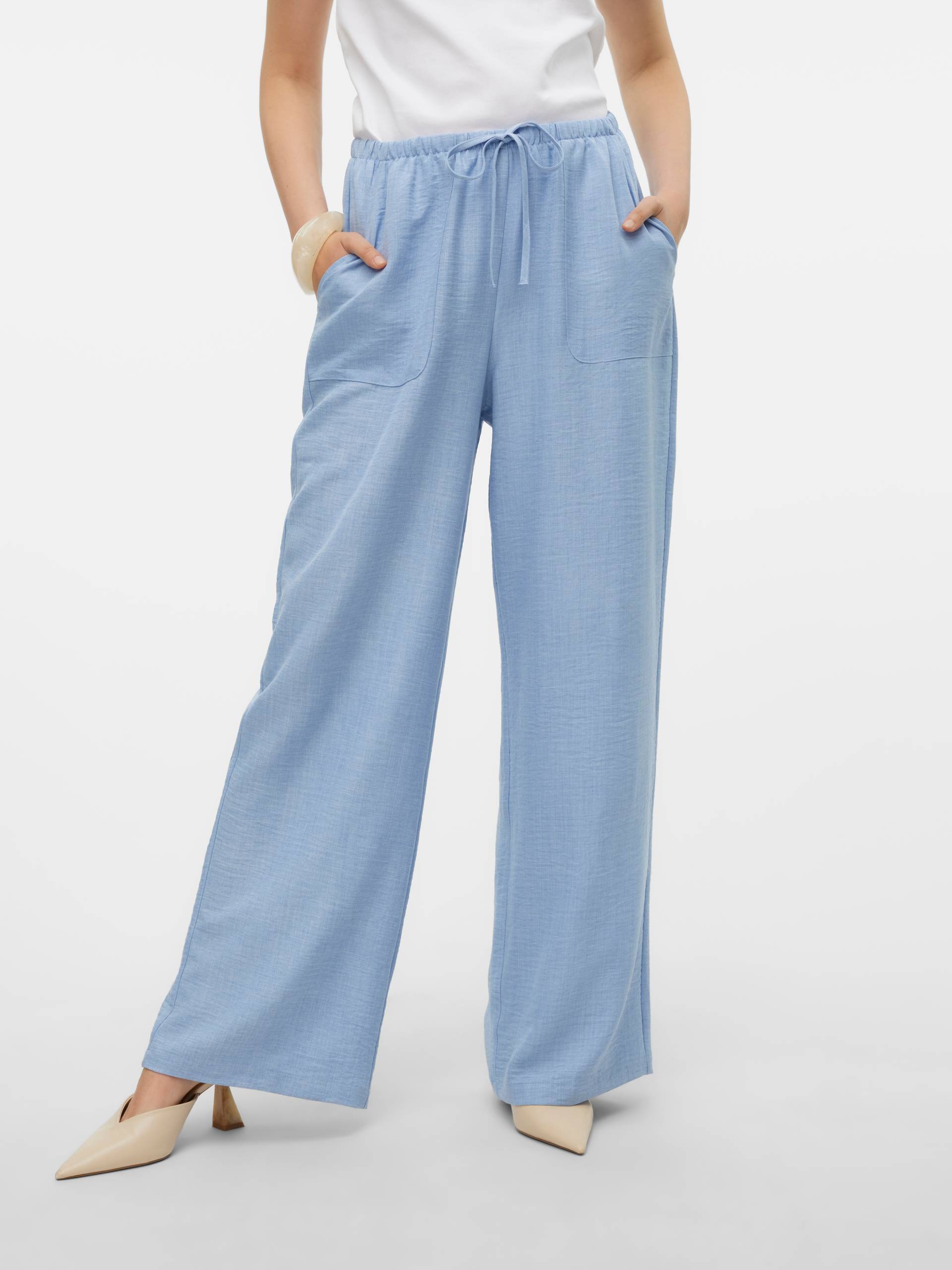 Vero Moda Schlupfhose »VMMELANEY HW LOOSE PANT WVN GA NOOS« Vero Moda Schlupfhose »VMMELANEY HW LOOSE PANT WVN GA NOOS« von Vero Moda
