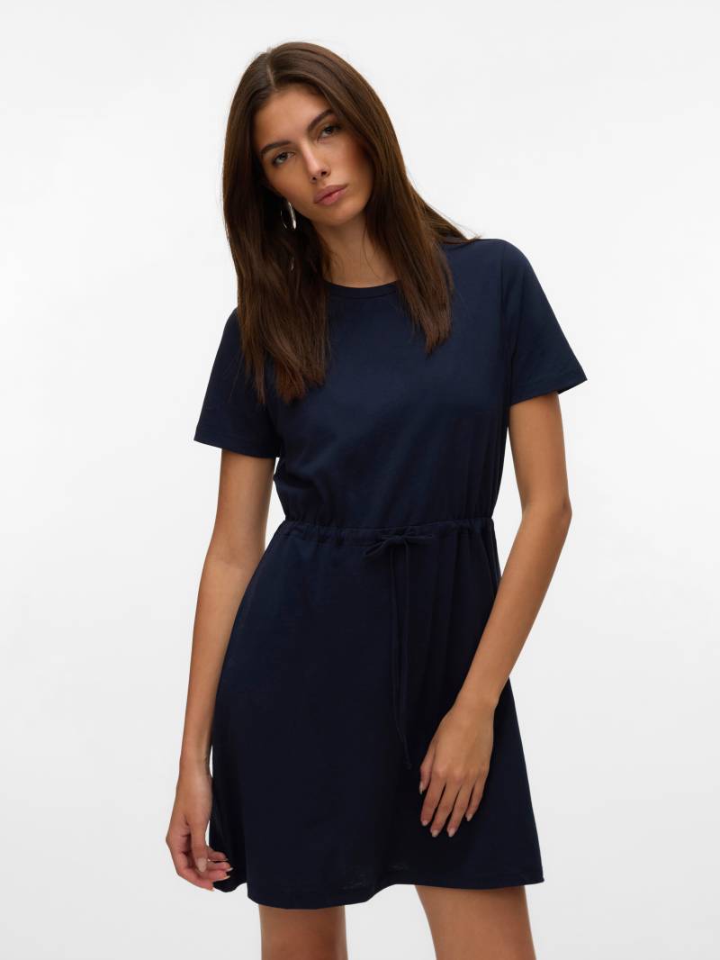 Vero Moda Shirtkleid »VMLUNA SS SHORT STRING DRESS JRS NOOS« von Vero Moda