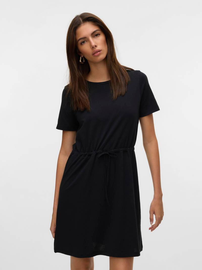 Vero Moda Shirtkleid »VMLUNA SS SHORT STRING DRESS JRS NOOS« von Vero Moda