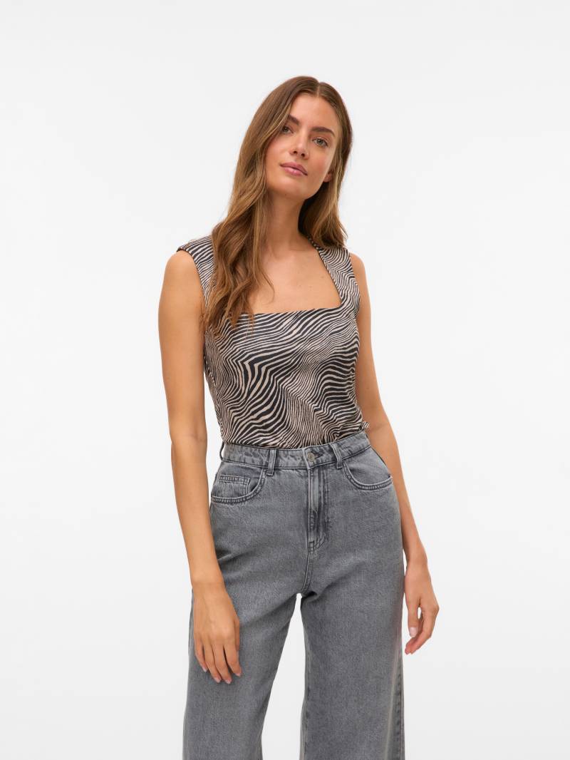 Vero Moda Shirttop »VMMILLION SL SQUARE NECK TOP JRS NOOS« von Vero Moda