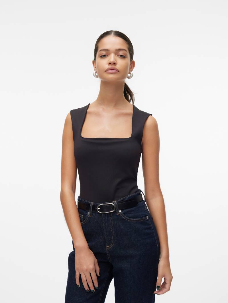 Vero Moda Shirttop »VMMILLION SL SQUARE NECK TOP JRS NOOS« von Vero Moda