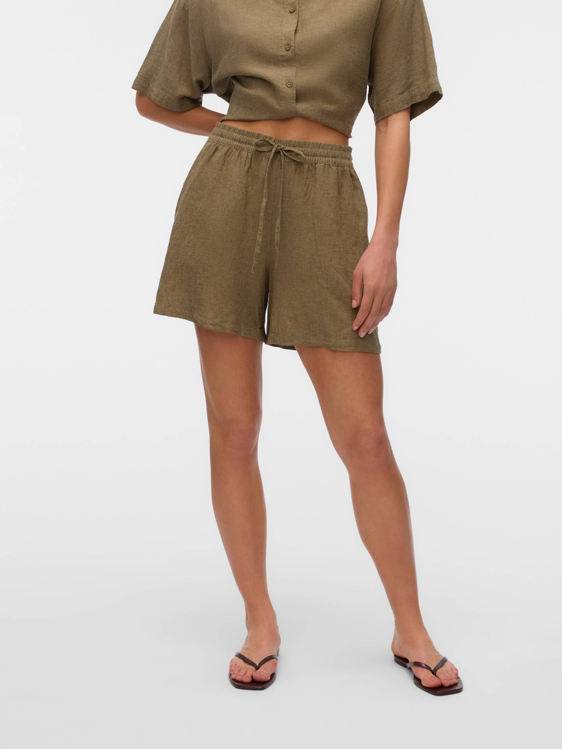 Vero Moda Shorts »VMLINN LINEN SHORTS WVN NOOS« Vero Moda Shorts »VMLINN LINEN SHORTS WVN NOOS« von Vero Moda