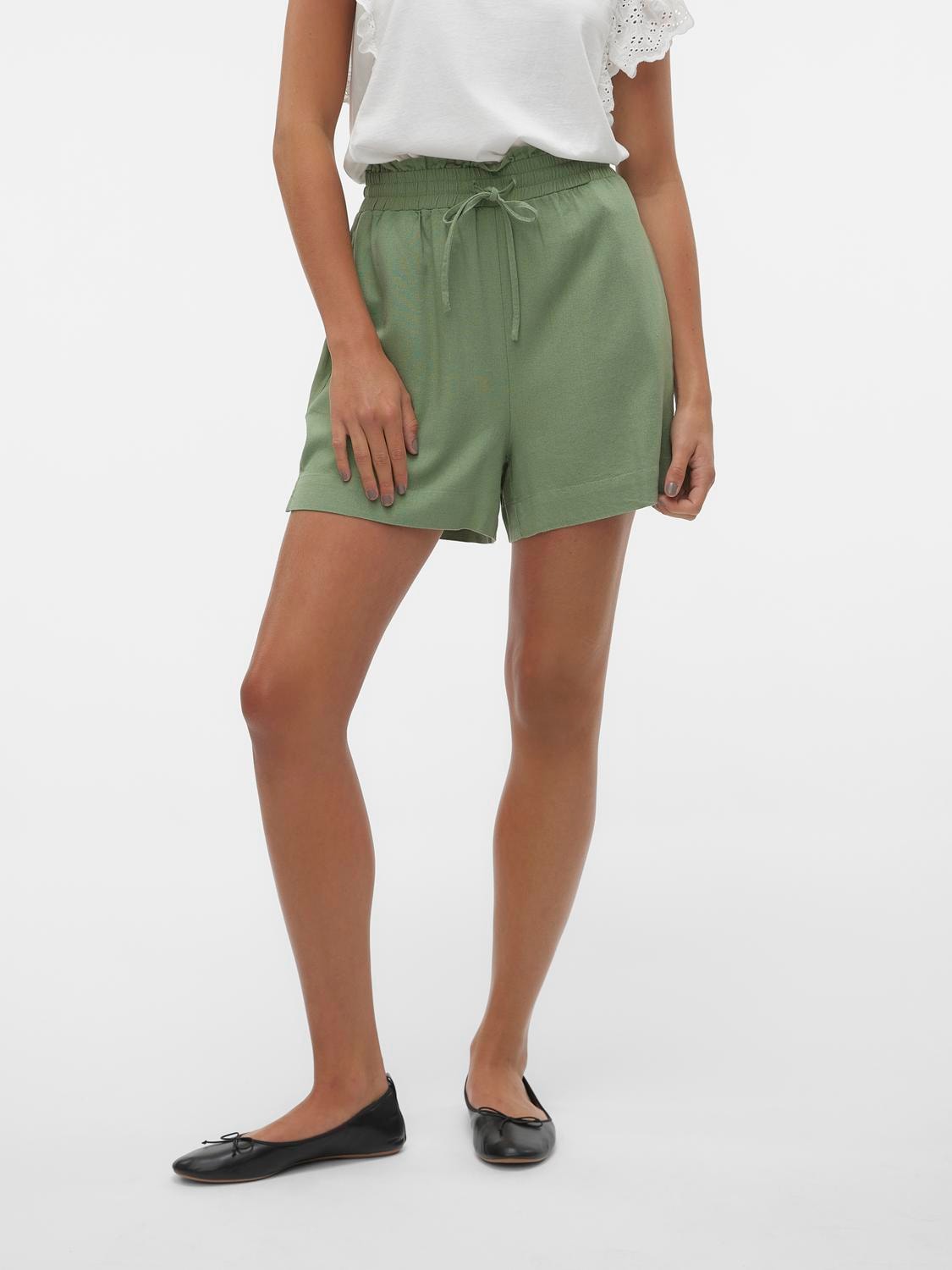 Vero Moda Shorts »VMMYMILO HW PAPERBAG SHORTS WVN GA« von Vero Moda