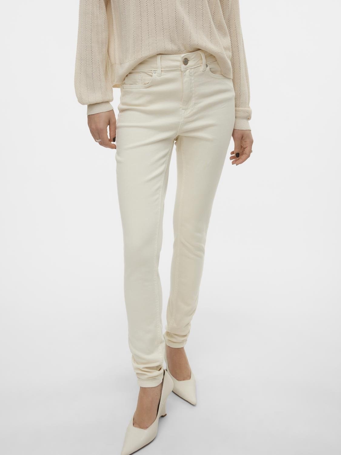 Vero Moda Skinny-fit-Jeans »VMFLASH MR SKINNY JEANS COLOR GA NOOS« von Vero Moda