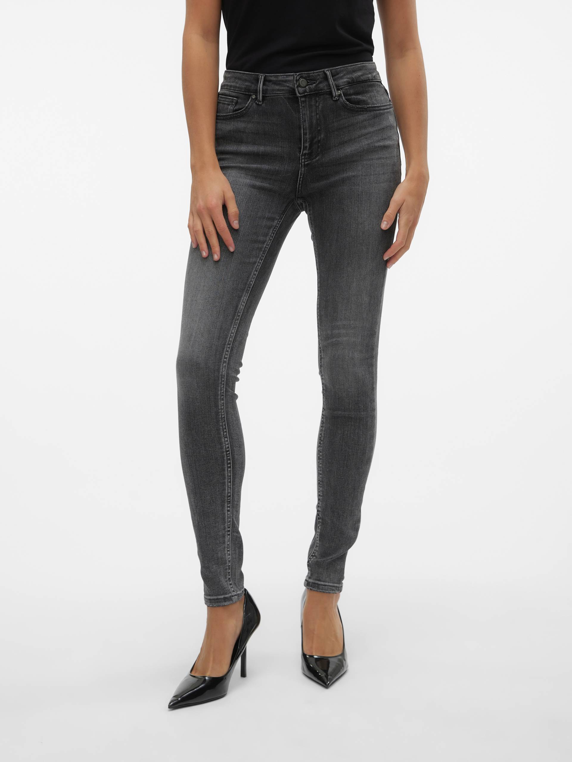 Vero Moda Skinny-fit-Jeans »VMFLASH MR SKINNY JEANS LI213 NOOS« Vero Moda Skinny-fit-Jeans »VMFLASH MR SKINNY JEANS LI213 NOOS« von Vero Moda