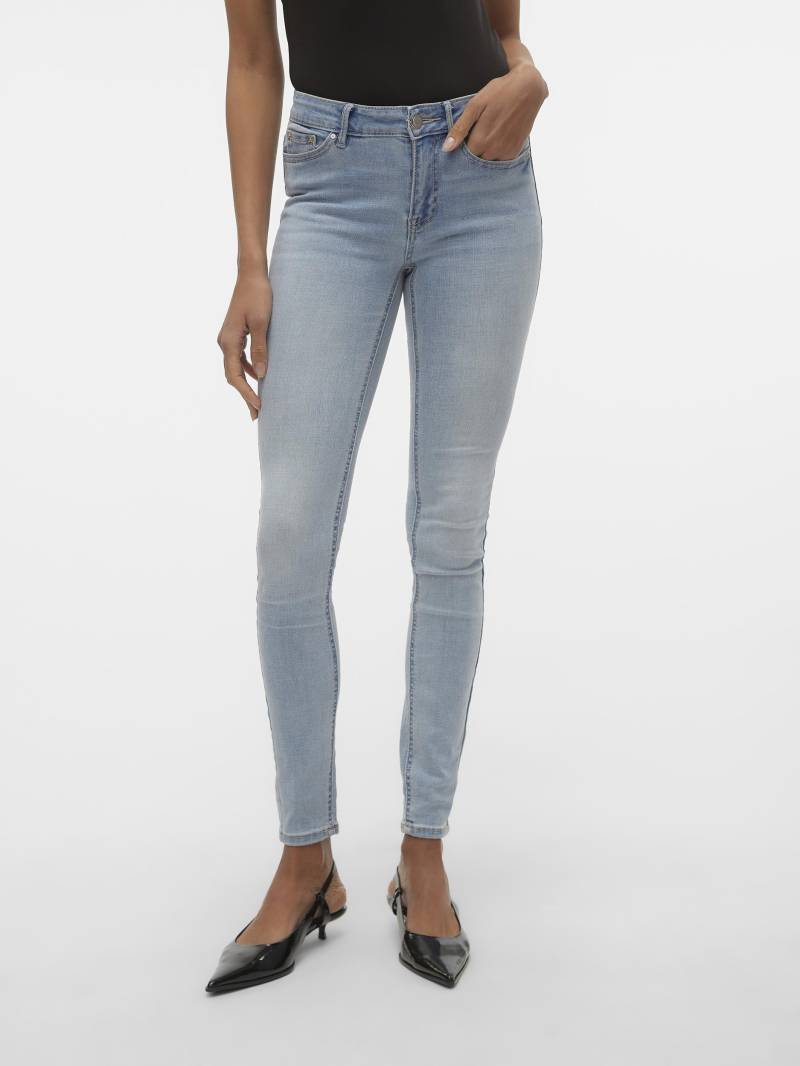 Vero Moda Skinny-fit-Jeans »VMFLASH MR SKINNY JEANS LI3102 GA NOOS« von Vero Moda
