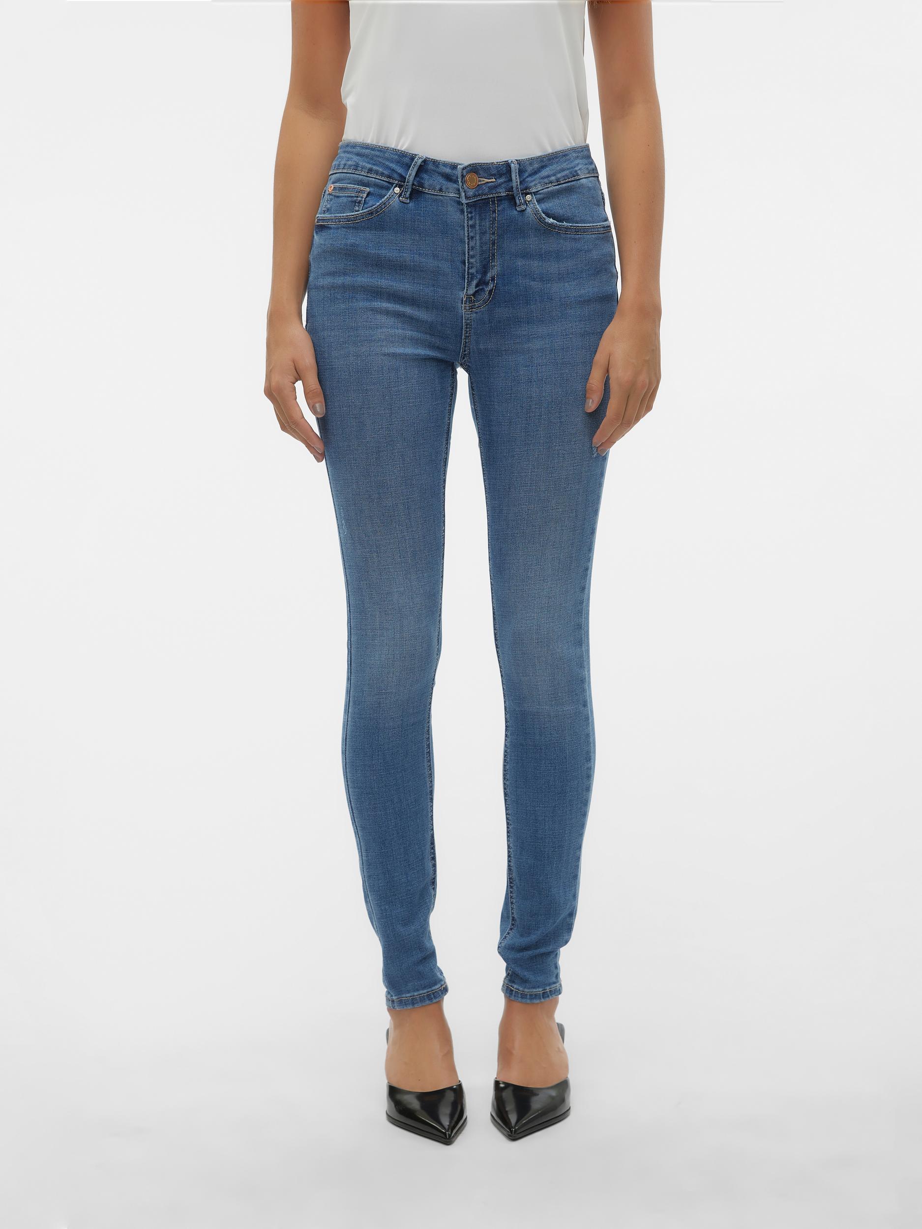 Vero Moda Skinny-fit-Jeans »VMFLASH MR SKINNY JEANS LI347 NOOS« Vero Moda Skinny-fit-Jeans »VMFLASH MR SKINNY JEANS LI347 NOOS« von Vero Moda