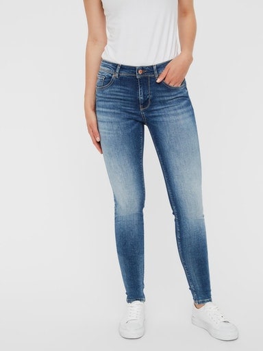 Vero Moda Skinny-fit-Jeans »VMLUX MR SLIM« von Vero Moda
