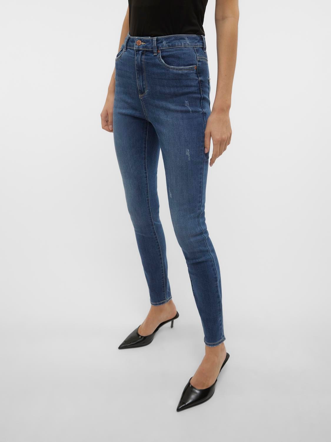 Vero Moda Skinny-fit-Jeans »VMSOPHIA HR SKINNY JEANS GU3288 GA NOOS« von Vero Moda