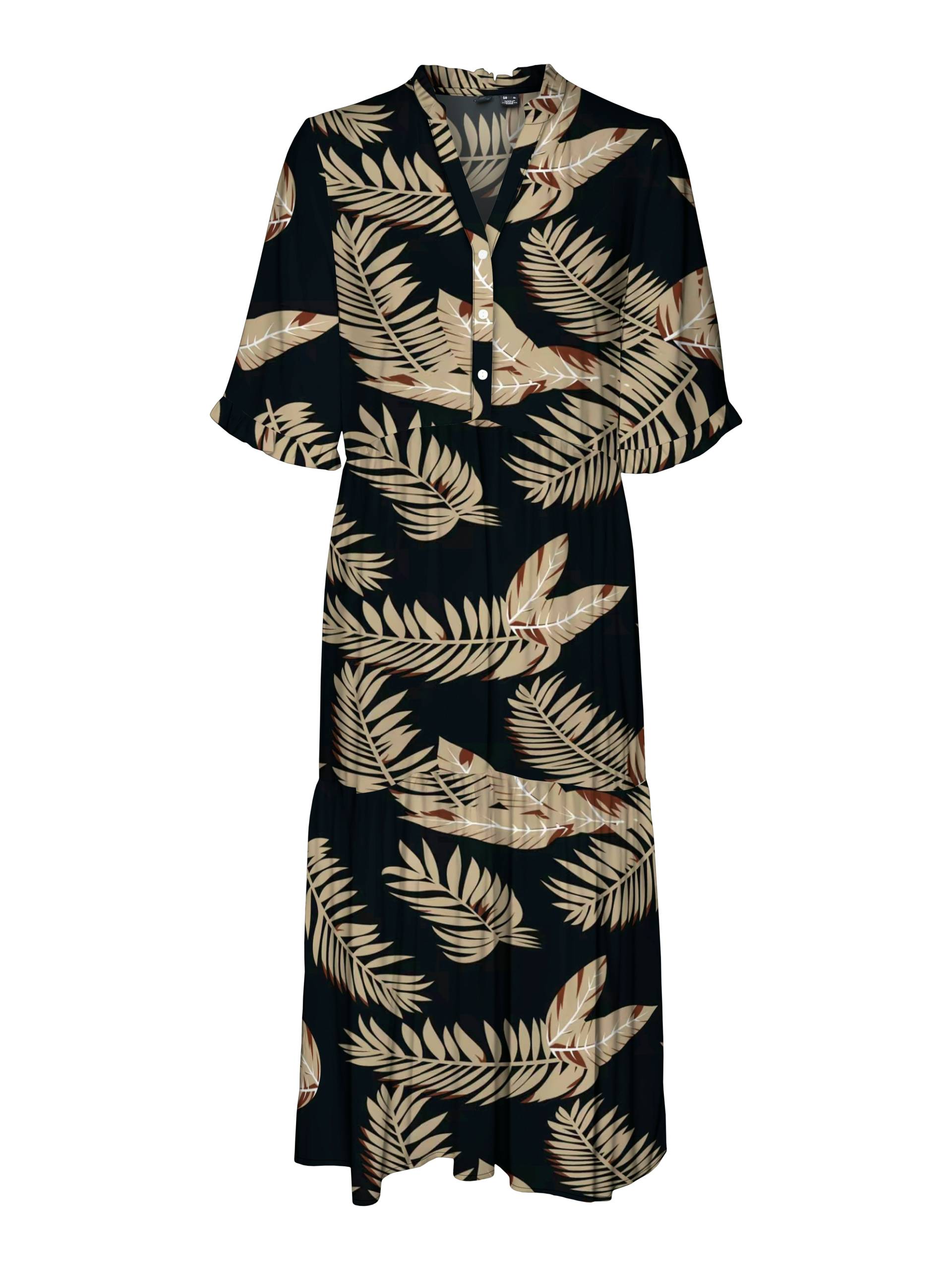 Vero Moda Sommerkleid »VMEASY JOY 2/4 FRL CALF DRESS WVN GA« Vero Moda Sommerkleid »VMEASY JOY 2/4 FRL CALF DRESS WVN GA« von Vero Moda