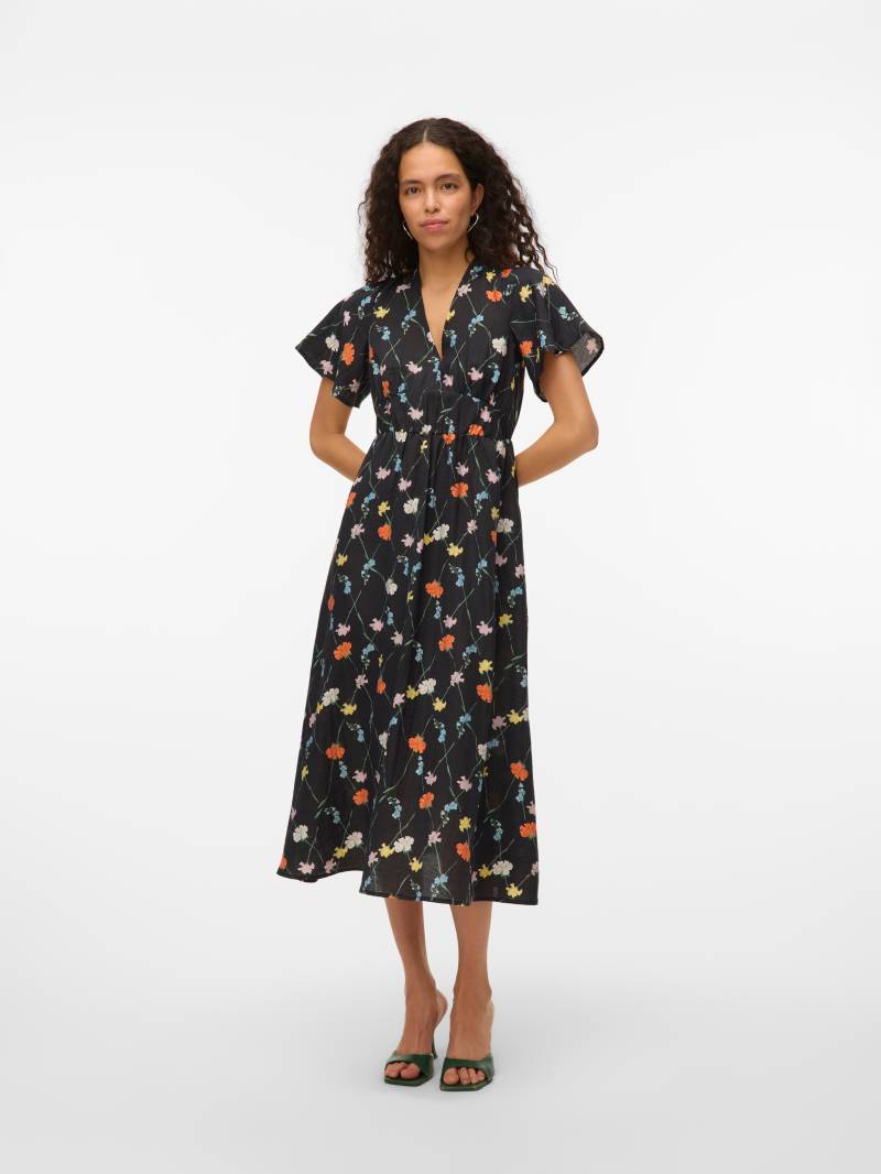 Vero Moda Sommerkleid »VMFLORA OLGA SS 7/8 DRESS WVN GA« von Vero Moda