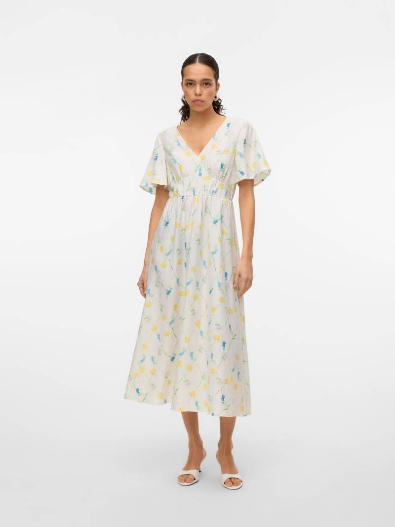 Vero Moda Sommerkleid »VMFLORA OLGA SS 7/8 DRESS WVN GA« von Vero Moda