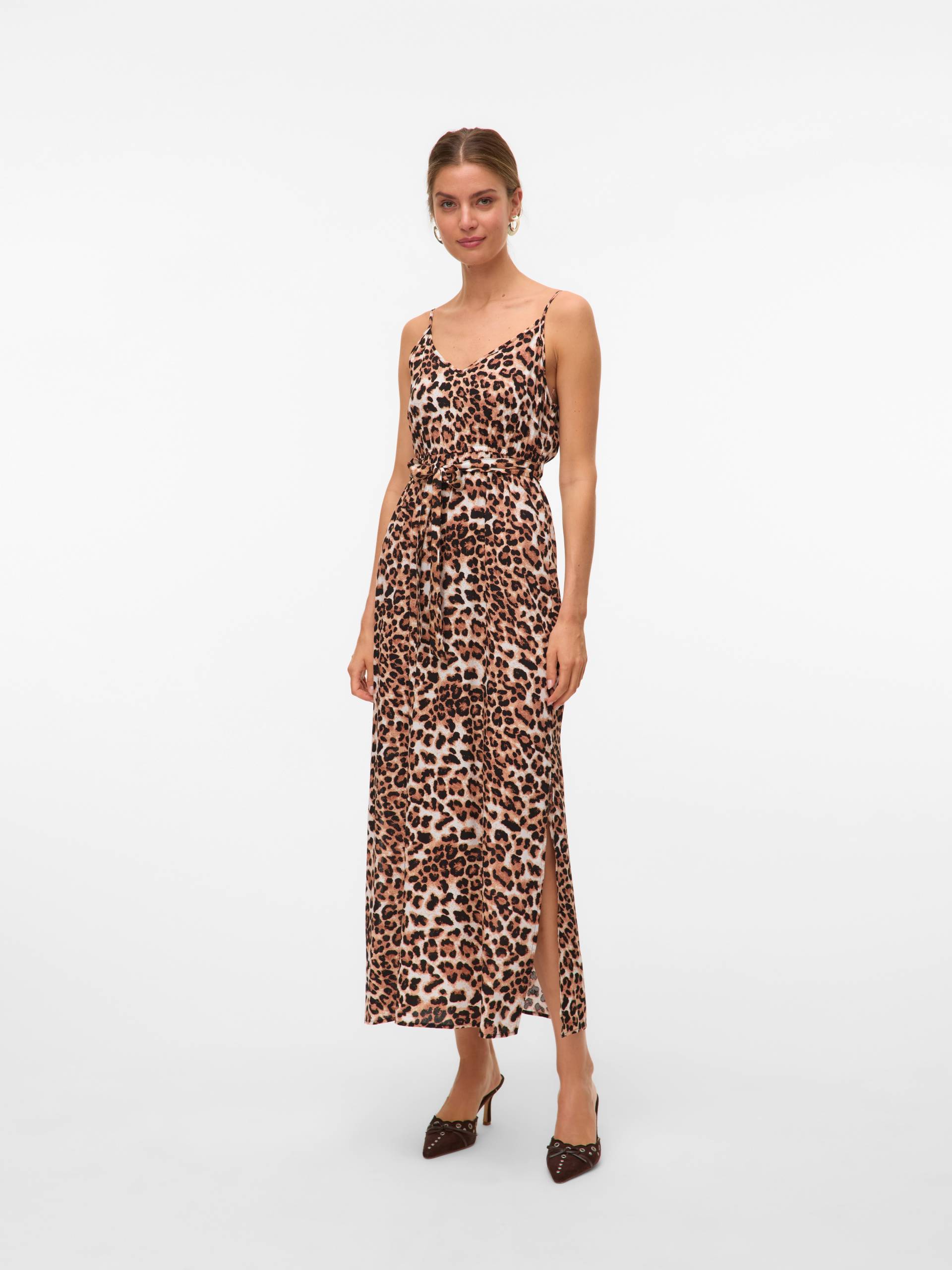 Vero Moda Spaghettikleid »VMEASY JOY SLIT MAXI V-NECK DRESS WV GA« von Vero Moda