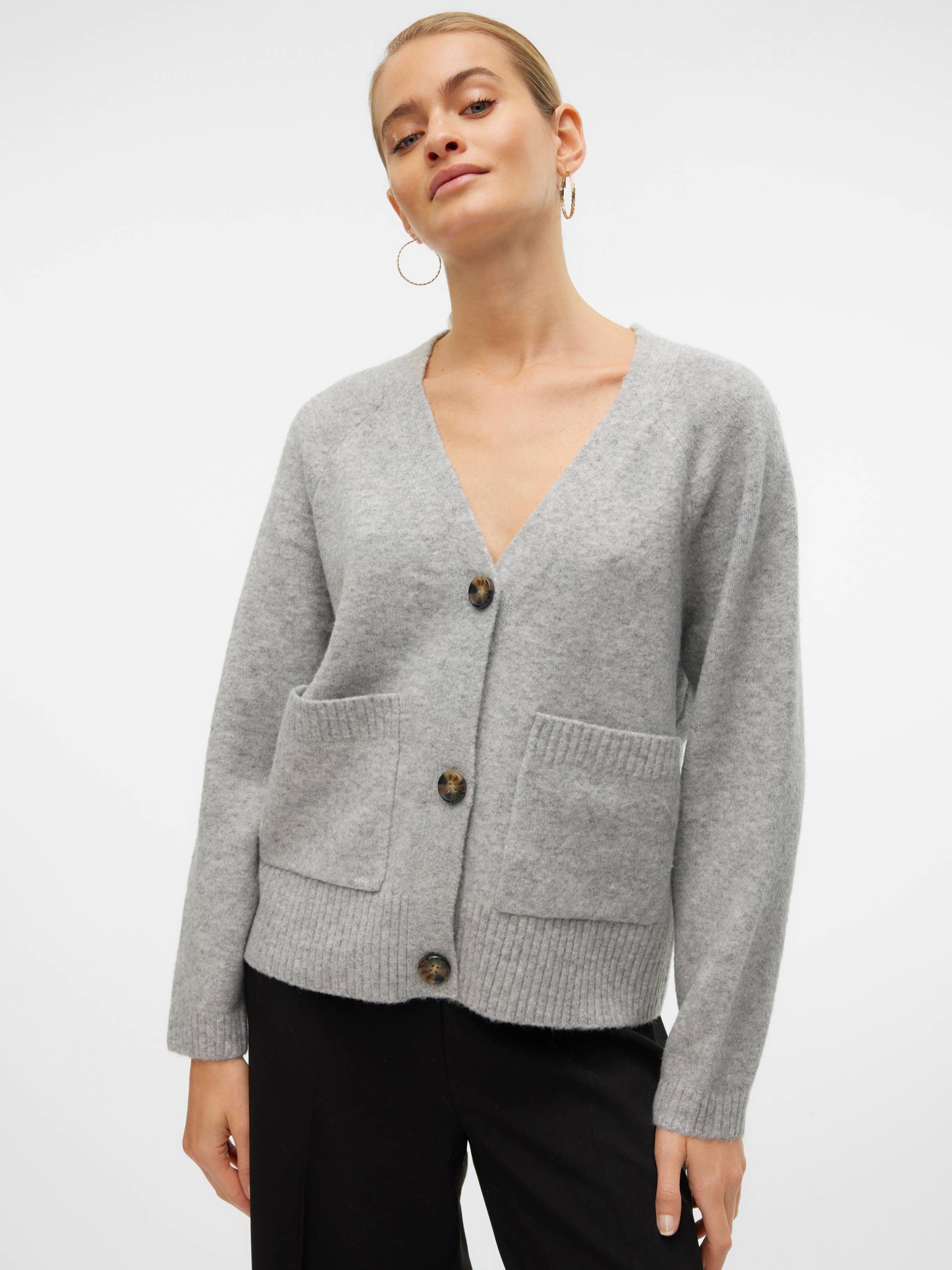 Vero Moda Strickjacke »VMBOOM LS V-NECK BUTTON CARDIGAN GA NOOS« Vero Moda Strickjacke »VMBOOM LS V-NECK BUTTON CARDIGAN GA NOOS« von Vero Moda
