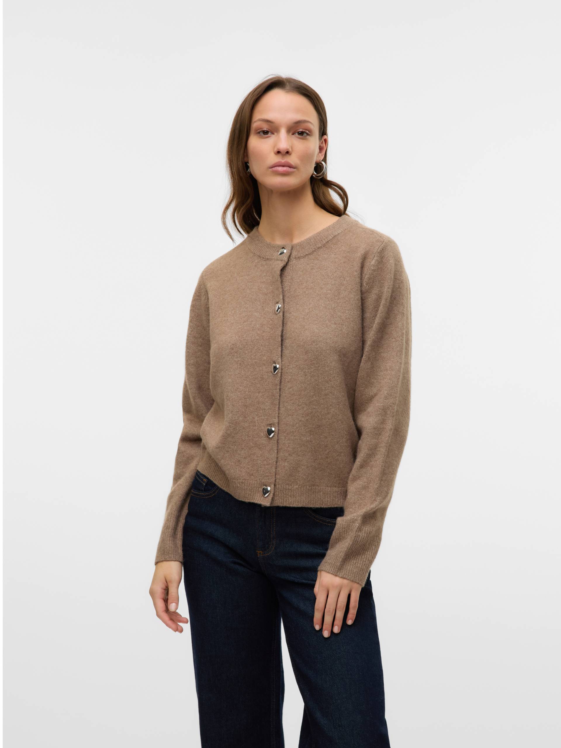 Vero Moda Strickjacke »VMFIONA LS SHORT BUTTON CARDIGAN GA BOO« Vero Moda Strickjacke »VMFIONA LS SHORT BUTTON CARDIGAN GA BOO« von Vero Moda
