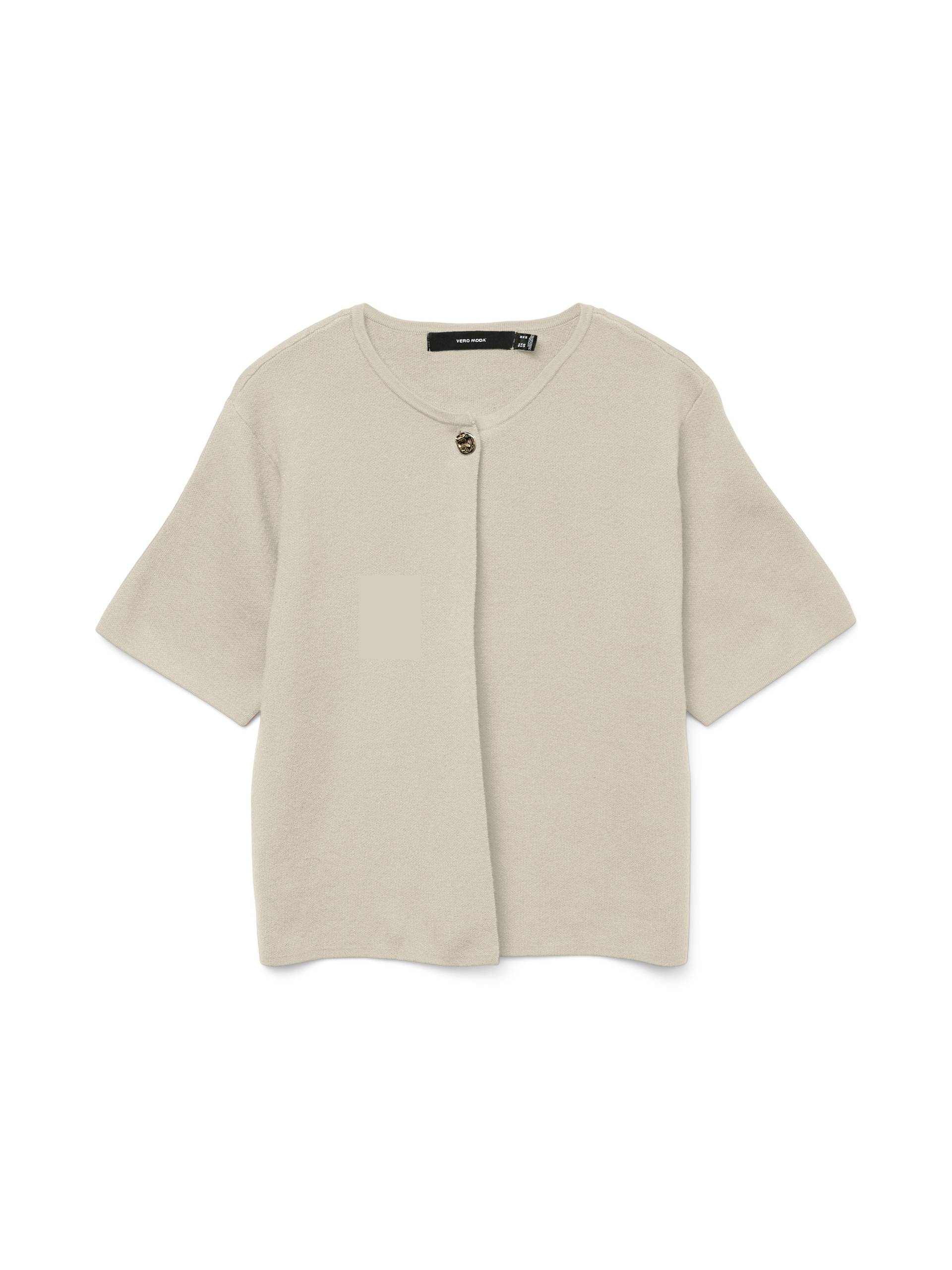 Vero Moda Strickjacke »VMGOLD SS O-NECK ONE BUTTON CARDIGAN« von Vero Moda