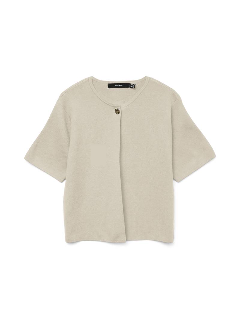 Vero Moda Strickjacke »VMGOLD SS O-NECK ONE BUTTON CARDIGAN« von Vero Moda