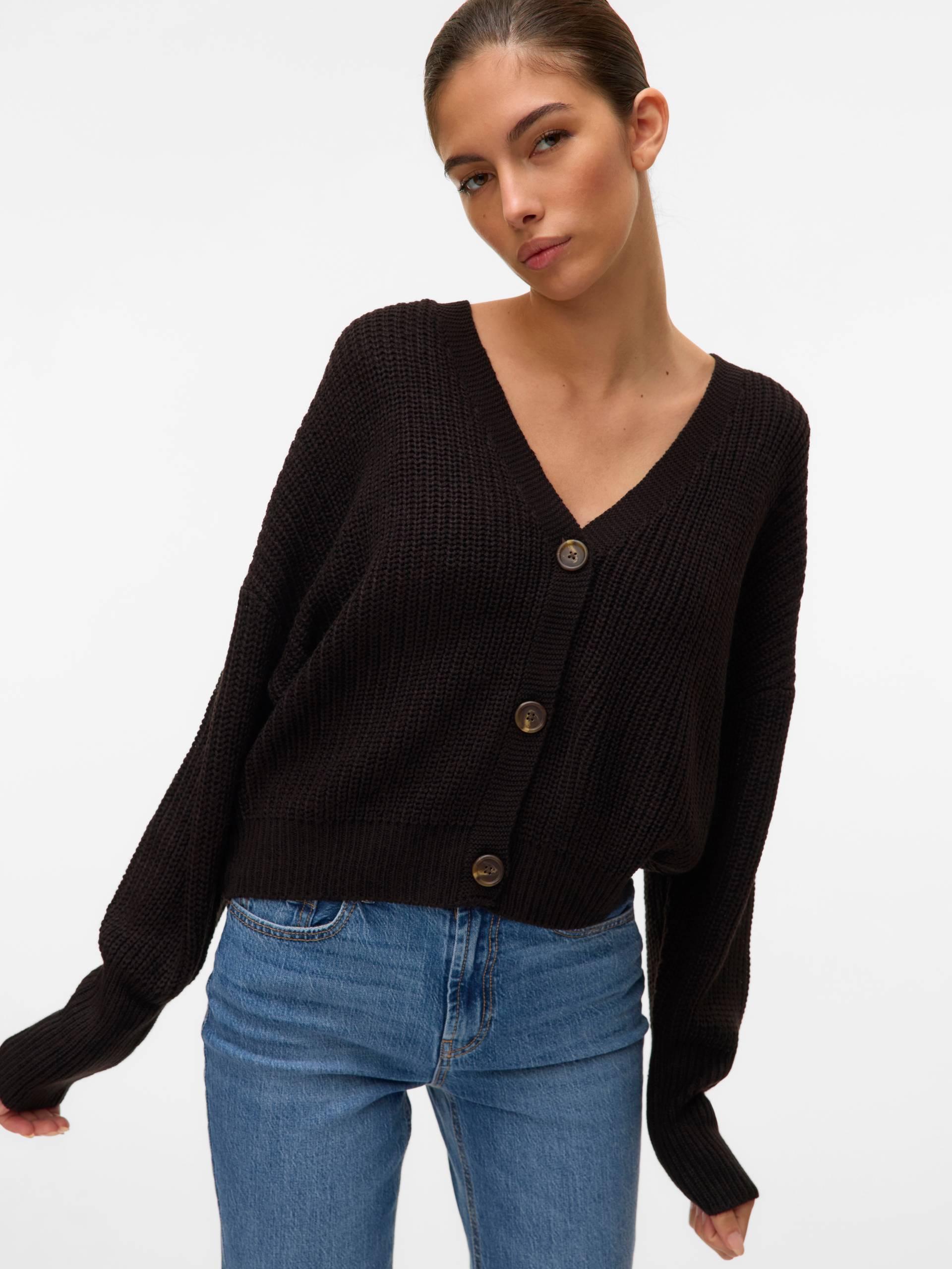 Vero Moda Strickjacke »VMLEA LS V-NECK CUFF CARDIGAN« Vero Moda Strickjacke »VMLEA LS V-NECK CUFF CARDIGAN« von Vero Moda