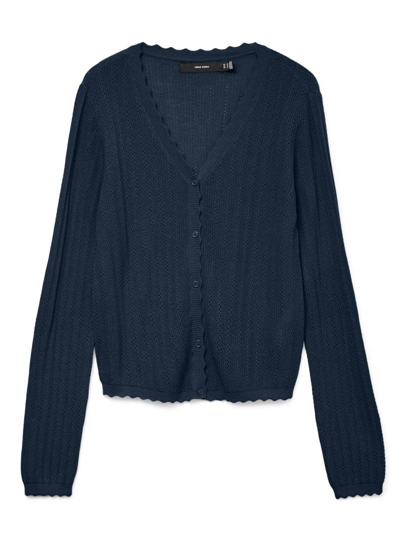 Vero Moda Strickjacke »VMLUXLIGHT POINTELLE LS V-NECK CARDIGAN« von Vero Moda