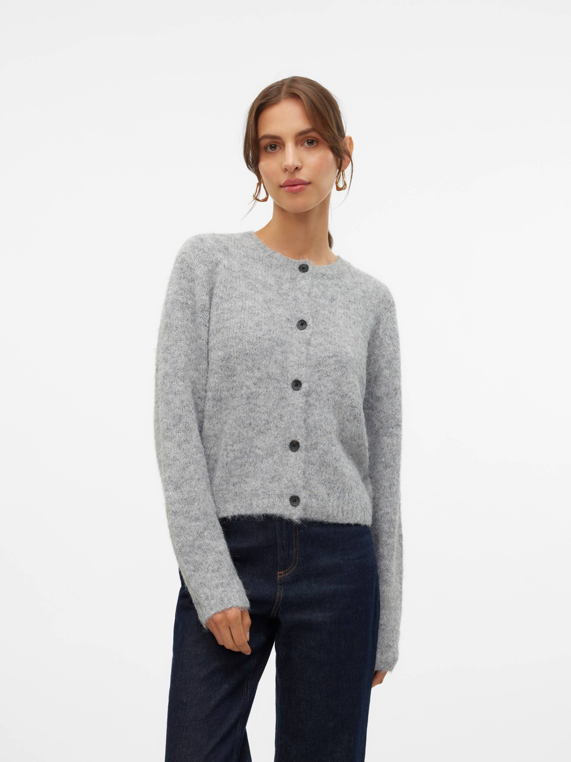 Vero Moda Strickjacke »VMNOVAH LS O-NECK BUTTON CARDI GA NOOS« Vero Moda Strickjacke »VMNOVAH LS O-NECK BUTTON CARDI GA NOOS« von Vero Moda