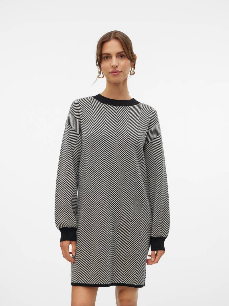 Vero Moda Strickkleid »VMBLUSH HERRINGBONE LS O-NECK DRESS LCS« Vero Moda Strickkleid »VMBLUSH HERRINGBONE LS O-NECK DRESS LCS« von Vero Moda