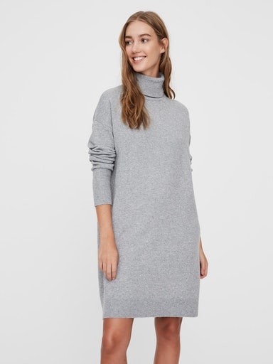 Vero Moda Strickkleid »VMBRILLIANT LS ROLLNECK DRESS GA NOOS« von Vero Moda