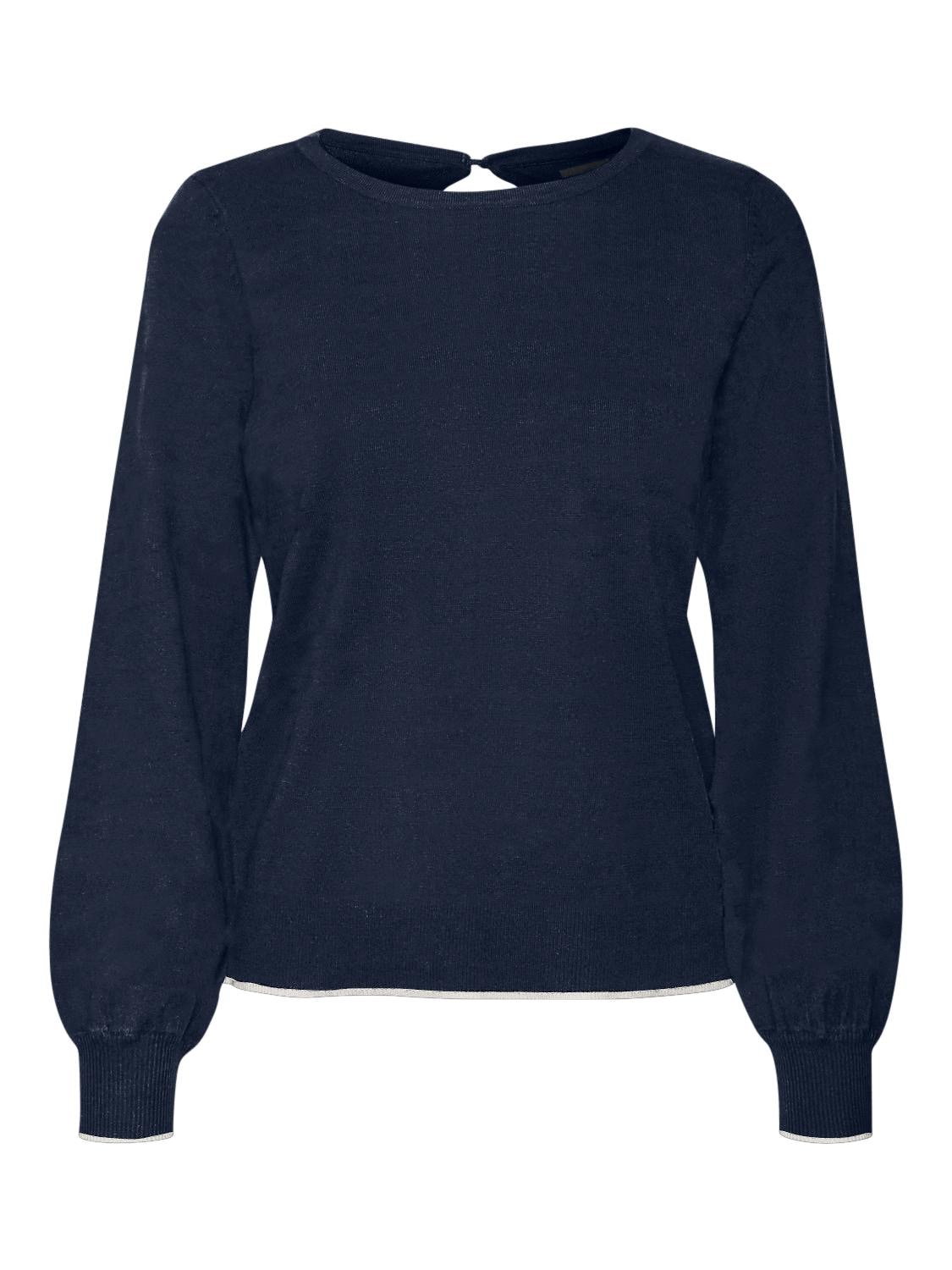 Vero Moda Strickpullover »VMALMA LS O-NCK BUTTON BACK PULLOVER BOO« von Vero Moda