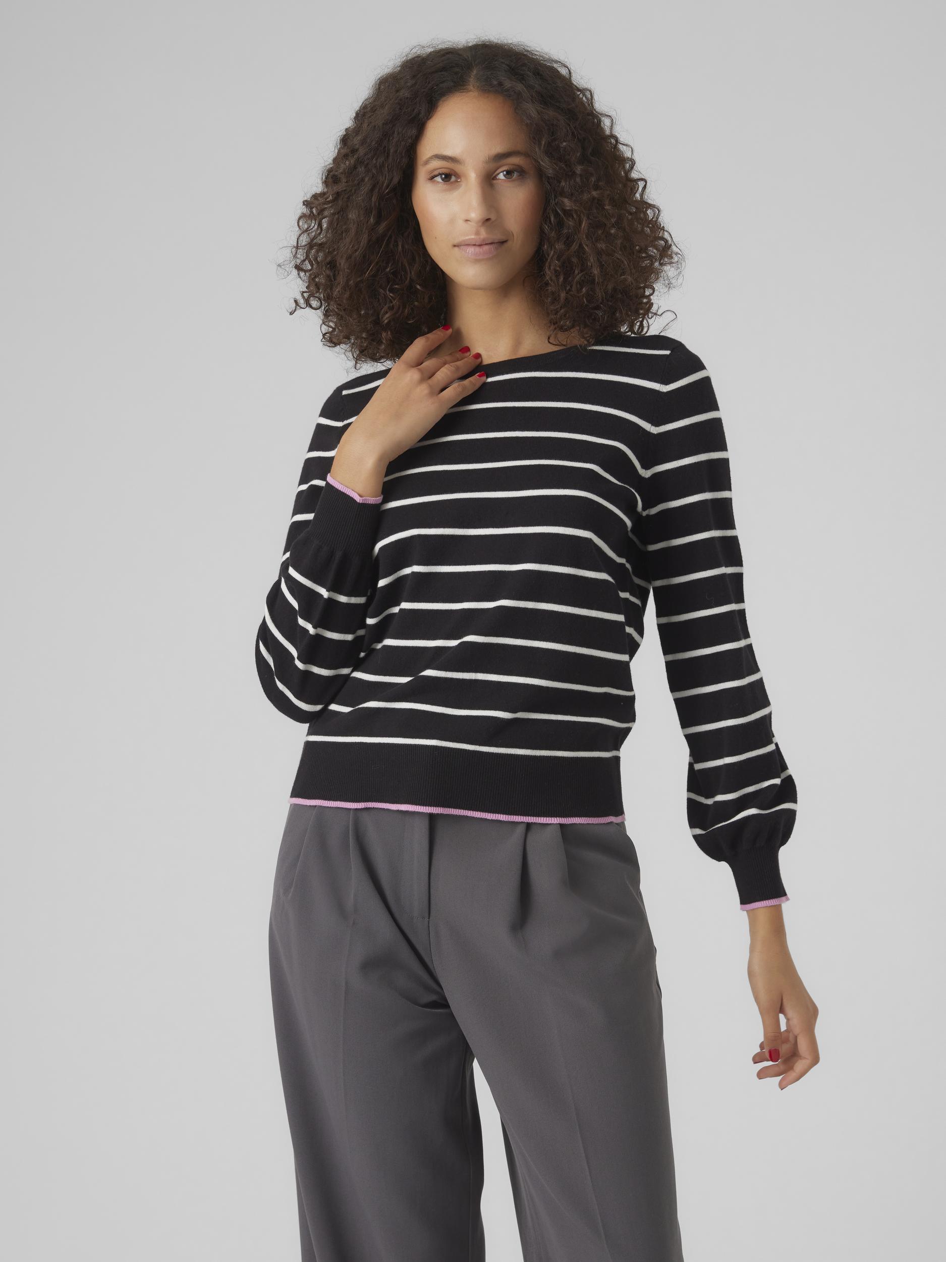 Vero Moda Strickpullover »VMALMA LS O-NCK BUTTON BACK PULLOVER BOO« von Vero Moda