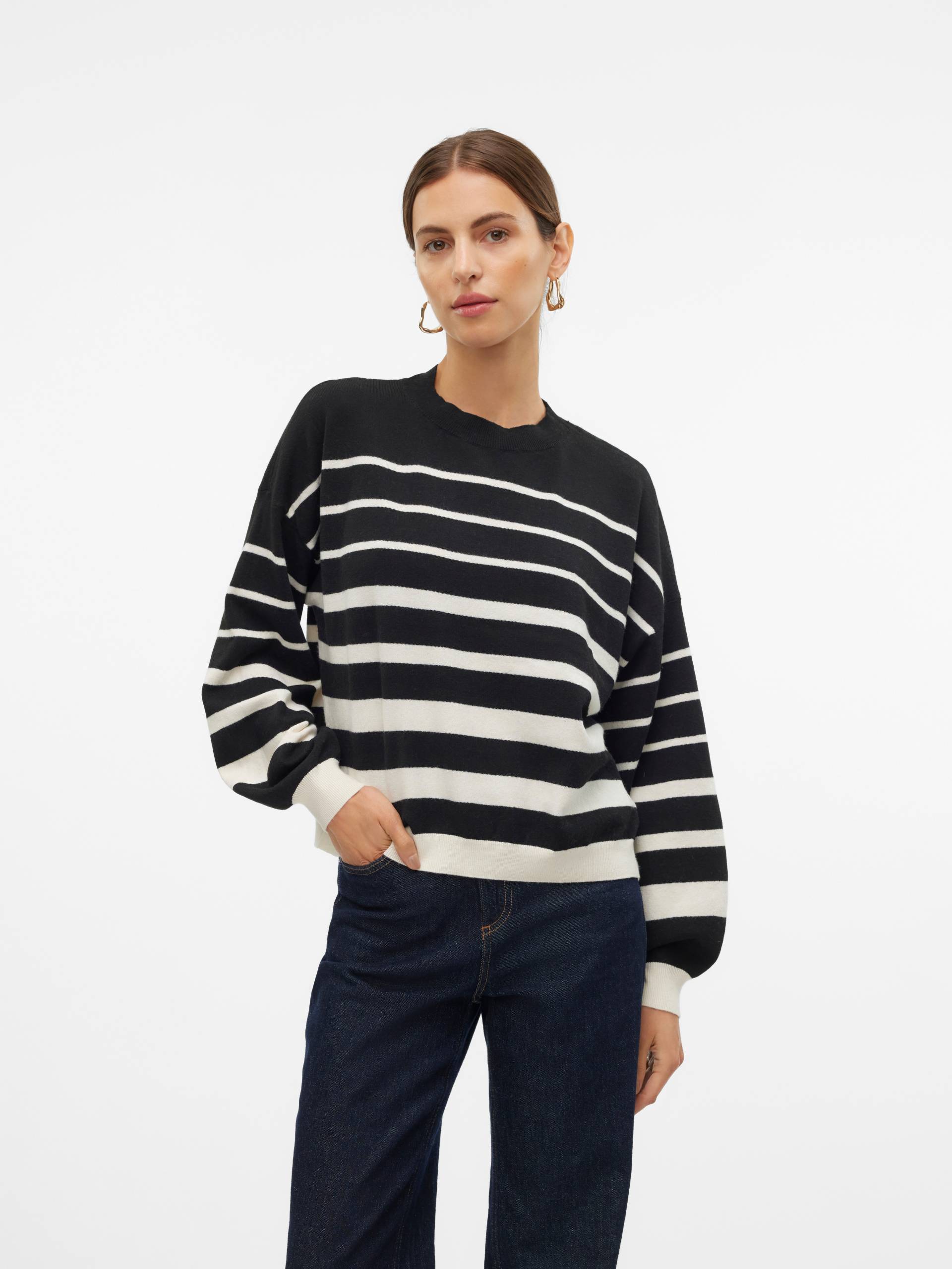 Vero Moda Strickpullover »VMRAIN LS O-NECK PULLOVER ENT« Vero Moda Strickpullover »VMRAIN LS O-NECK PULLOVER ENT« von Vero Moda