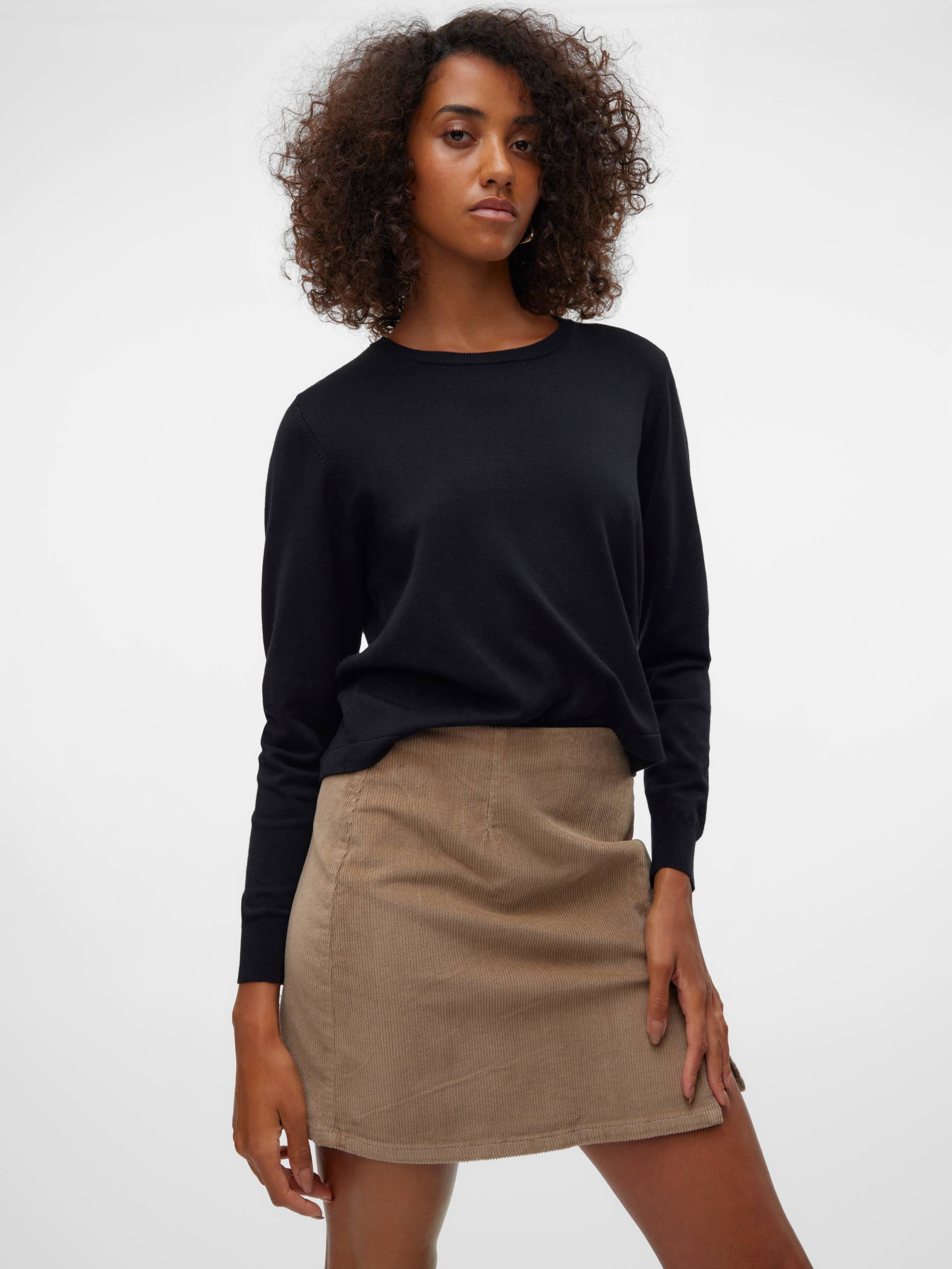 Vero Moda Strickpullover »VMSILJE LS O-NECK SHORT PULLOVER GA NOOS« Vero Moda Strickpullover »VMSILJE LS O-NECK SHORT PULLOVER GA NOOS« von Vero Moda