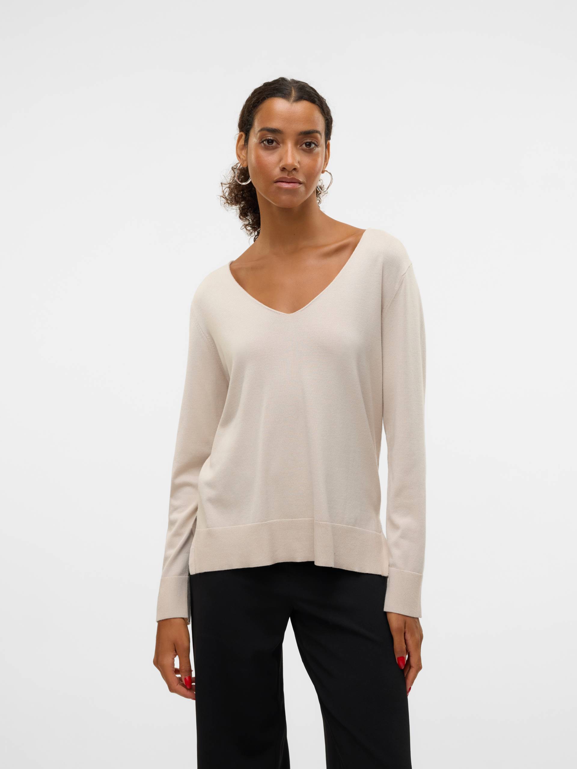 Vero Moda Strickpullover »VMSILJE LS V-NECK PULLOVER GA NOOS« Vero Moda Strickpullover »VMSILJE LS V-NECK PULLOVER GA NOOS« von Vero Moda