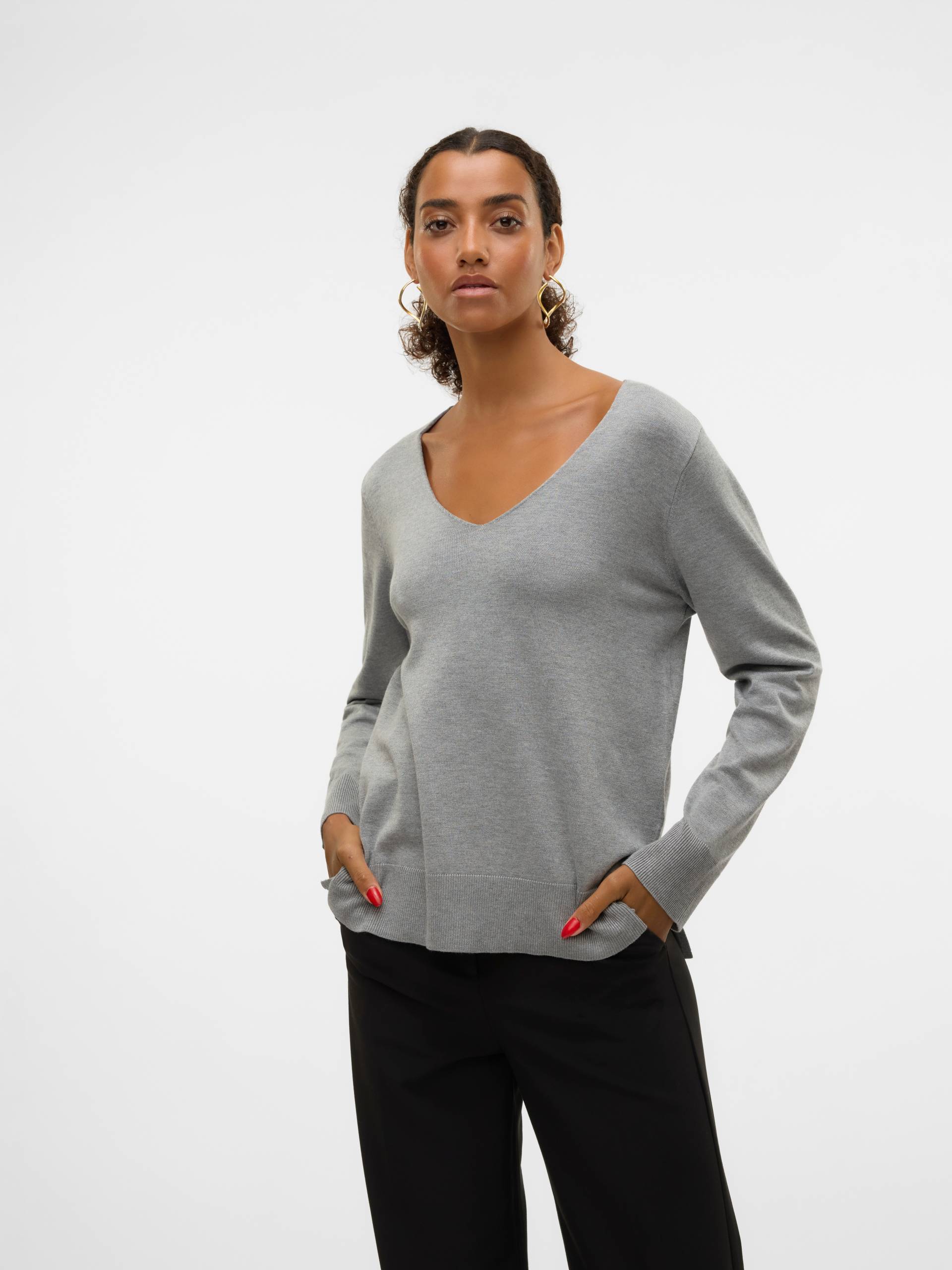 Vero Moda Strickpullover »VMSILJE LS V-NECK PULLOVER GA NOOS« Vero Moda Strickpullover »VMSILJE LS V-NECK PULLOVER GA NOOS« von Vero Moda