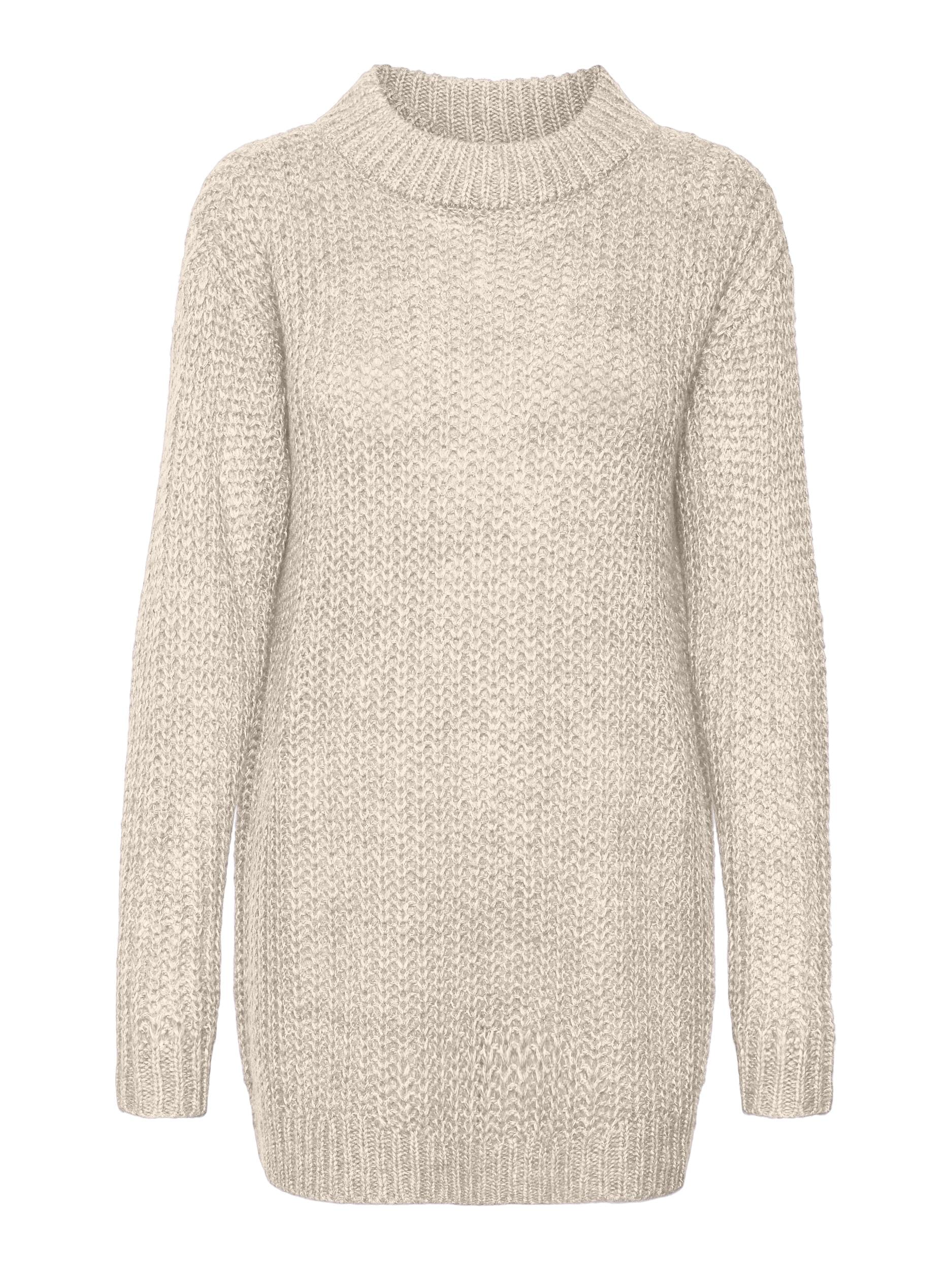 Vero Moda Strickpullover »VMTHUNDER LS O-NECK LONG PULLOVER GA BF« von Vero Moda