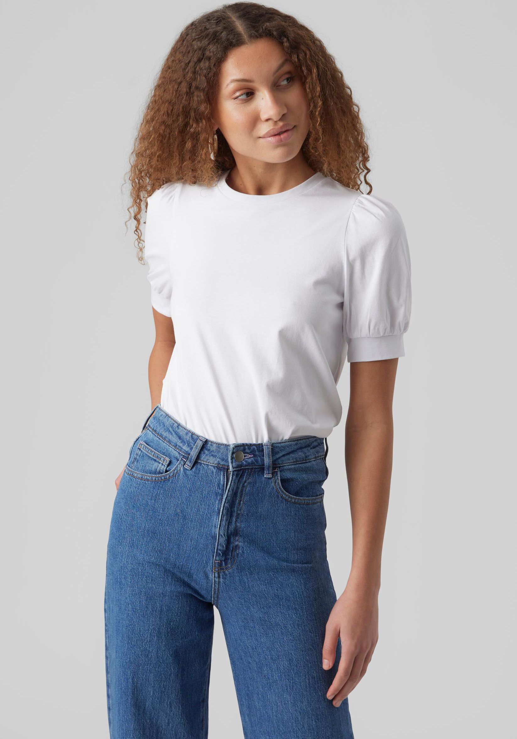 Vero Moda T-Shirt »VMKERRY 2/4 O-NECK TOP VMA JRS NOOS« von Vero Moda