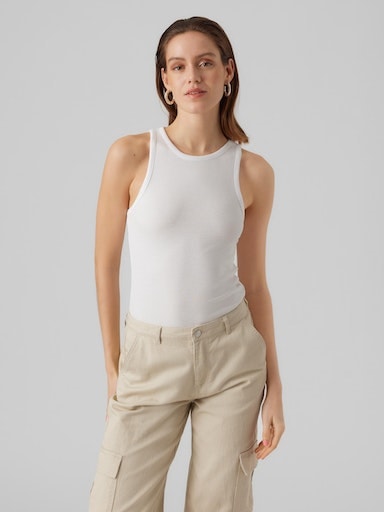 Vero Moda Tanktop »VMROMA S/L RIB TOP JRS NOOS« von Vero Moda