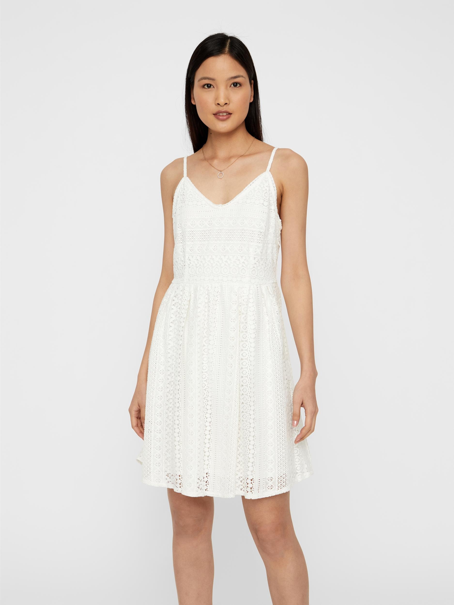 Vero Moda Trägerkleid »VMHONEY LACE PLEATED SINGLET DRESS WVN« von Vero Moda