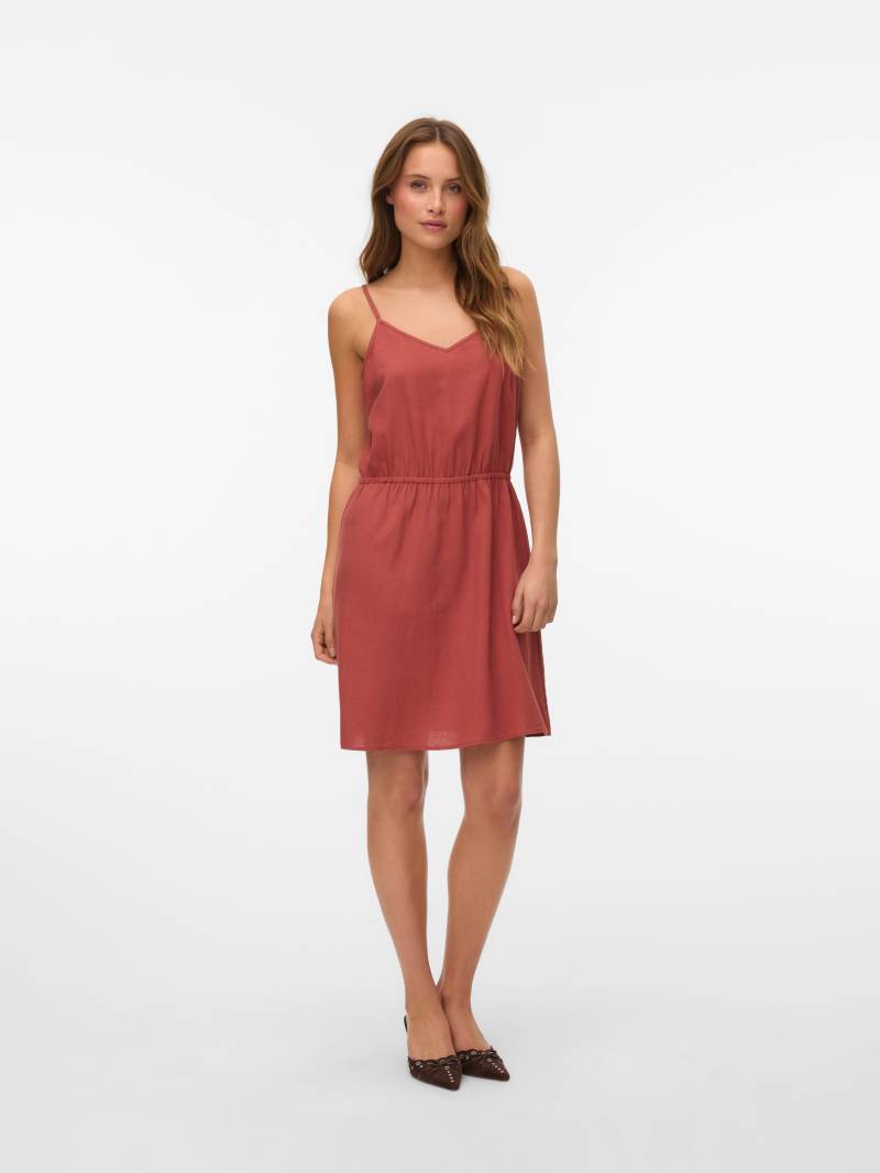 Vero Moda Trägerkleid »VMMYMILO SINGLET SHORT DRESS WVN GA«, mit Leinen von Vero Moda