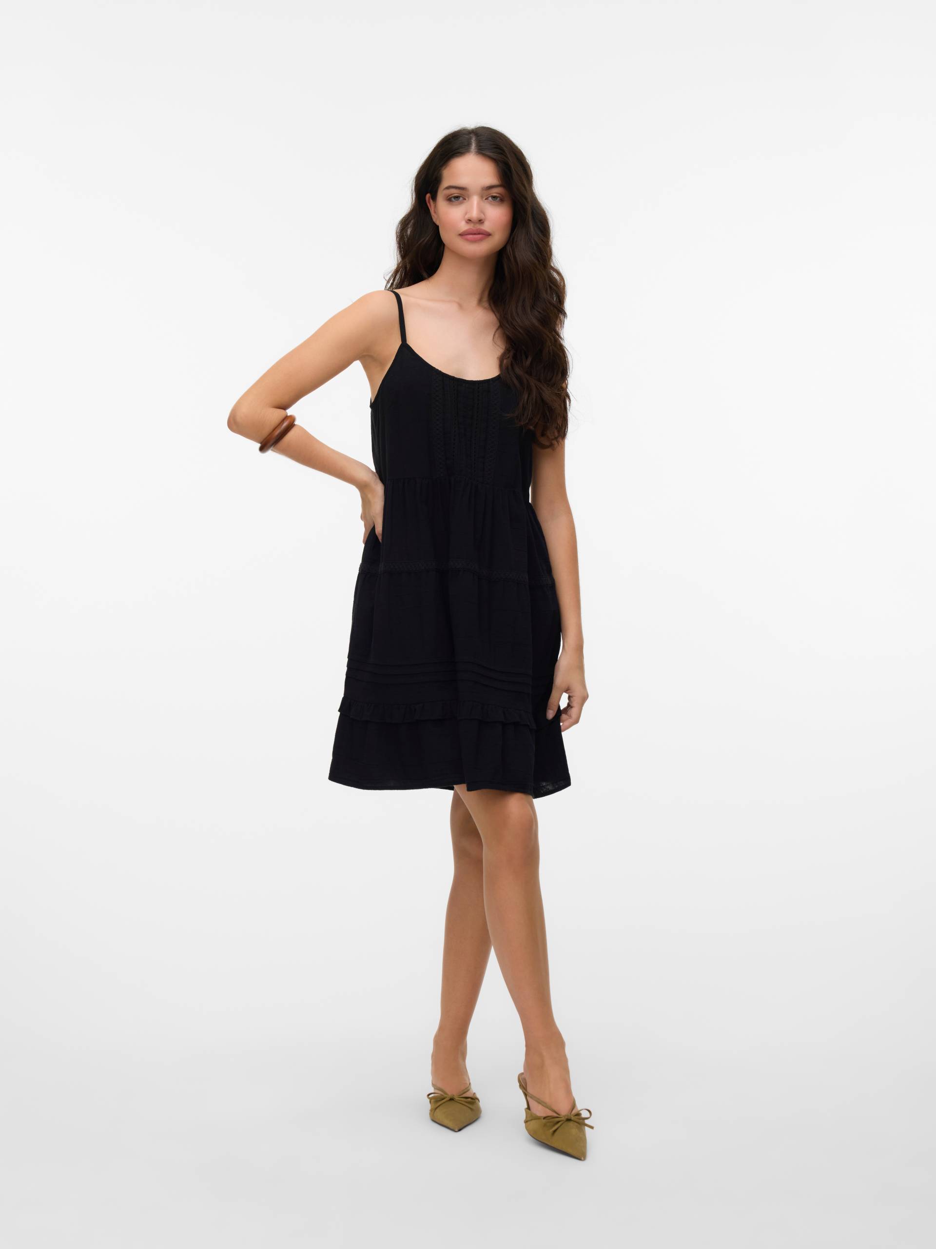 Vero Moda Trägerkleid »VMPRETTY SHORT SINGLET DRESS WVN GA NOOS« von Vero Moda