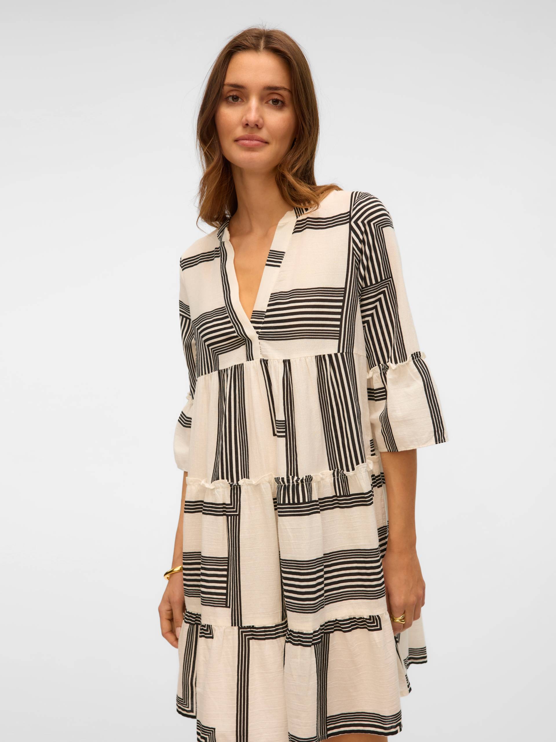 Vero Moda Tunikakleid »VMDICTHE 3/4 TUNIC EXP«, mit Volant von Vero Moda