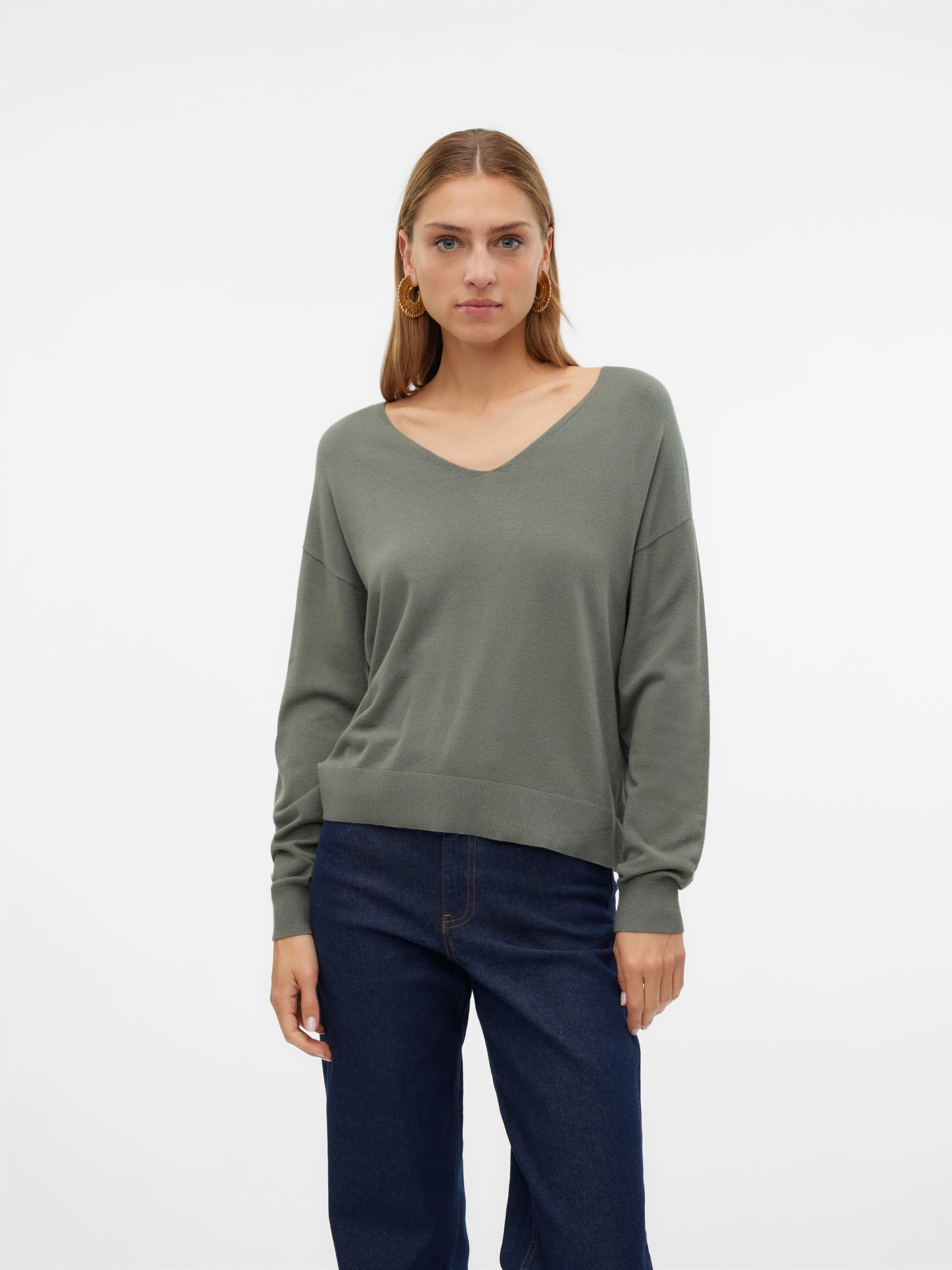 Vero Moda V-Ausschnitt-Pullover »VMBREEZE LS V-NECK PULLOVER GA BOO« Vero Moda V-Ausschnitt-Pullover »VMBREEZE LS V-NECK PULLOVER GA BOO« von Vero Moda