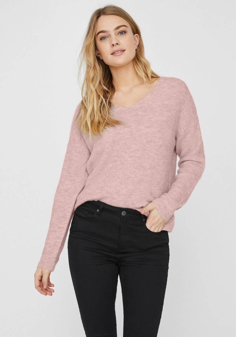 Vero Moda V-Ausschnitt-Pullover »VMCREWLEFILE LS V-NECK BLOUSE NOOS« Vero Moda V-Ausschnitt-Pullover »VMCREWLEFILE LS V-NECK BLOUSE NOOS« von Vero Moda