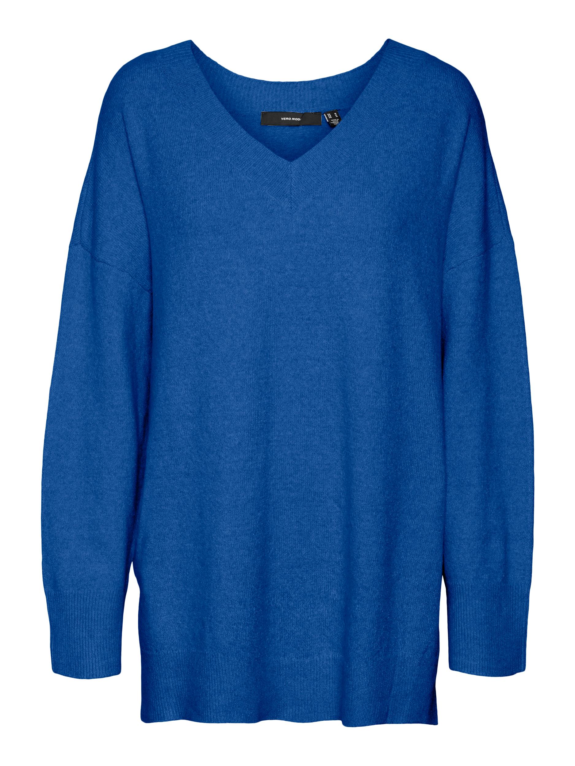 Vero Moda V-Ausschnitt-Pullover »VMDOFFY LS LONG V-NECK PULLOVER GA BOO« von Vero Moda